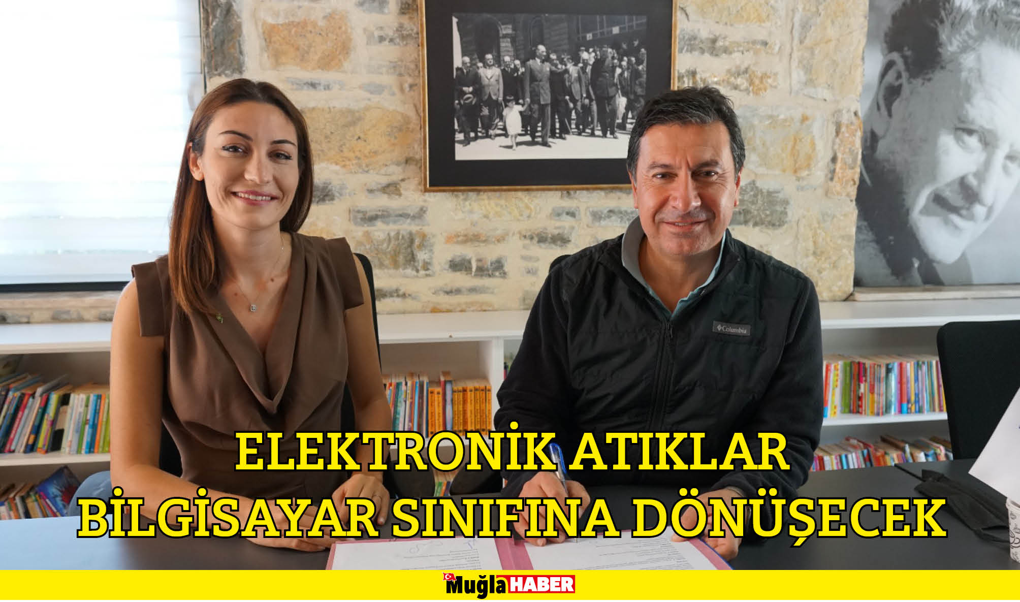 ELEKTRONİK ATIKLAR BİLGİSAYAR SINIFINA DÖNÜŞECEK 