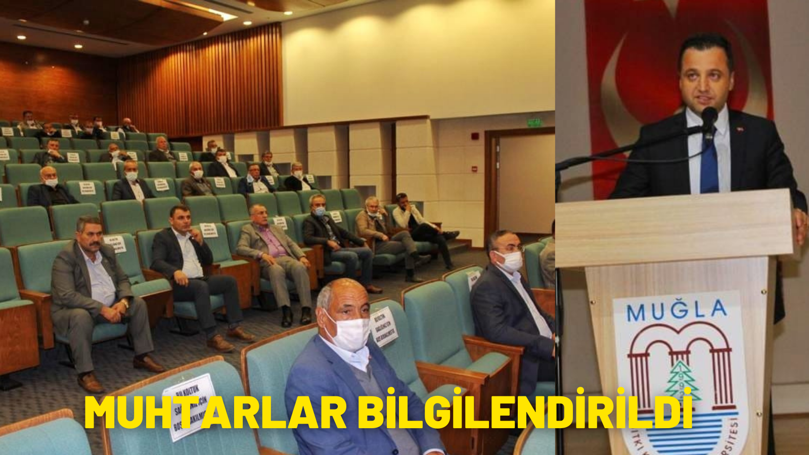 MUHTARLAR BİLGİLENDİRİLDİ  