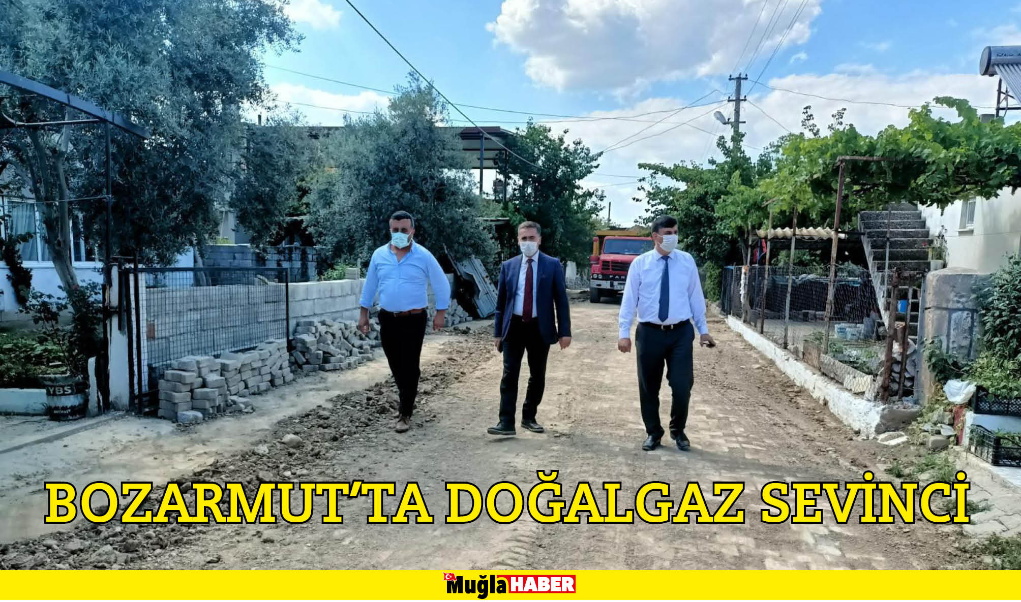 BOZARMUT’TA DOĞALGAZ SEVİNCİ