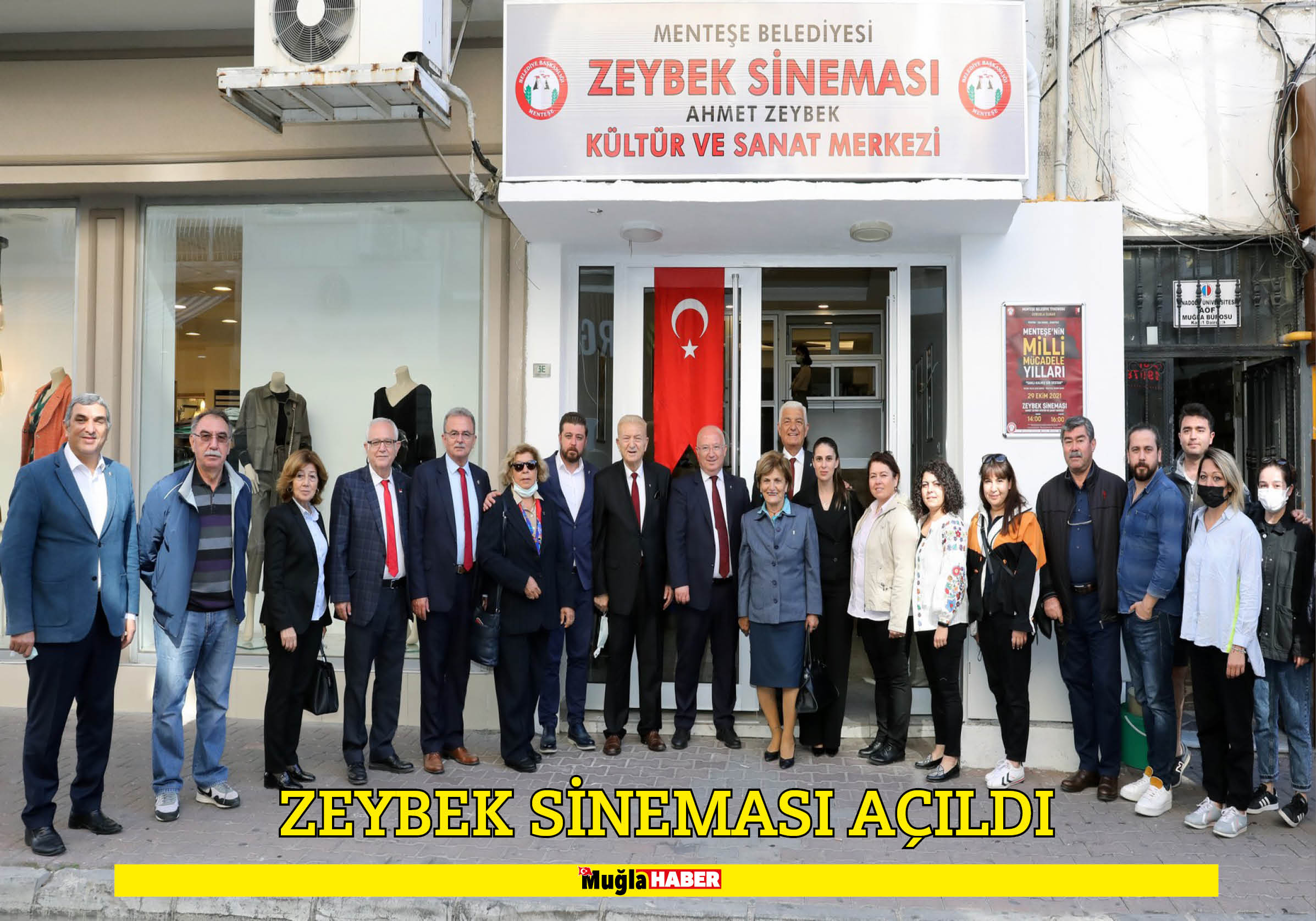 Zeybek Sineması Açıldı