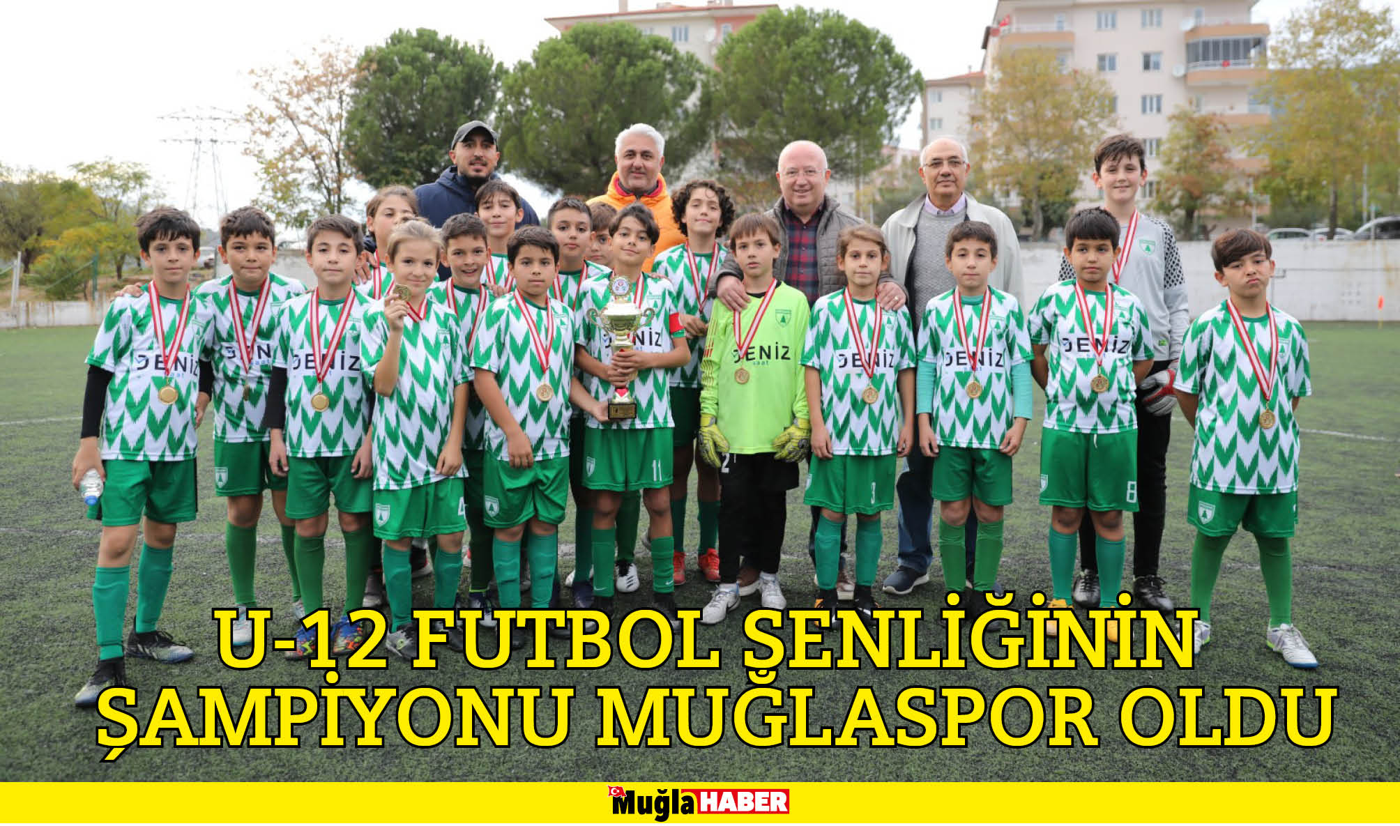 U-12 FUTBOL ŞENLİĞİNİN ŞAMPİYONU MUĞLASPOR OLDU