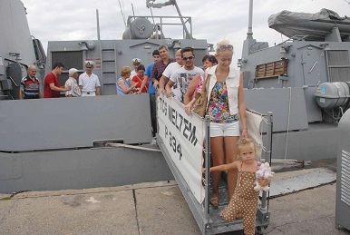 TCG Meltem Hücum Botuna büyük ilgi