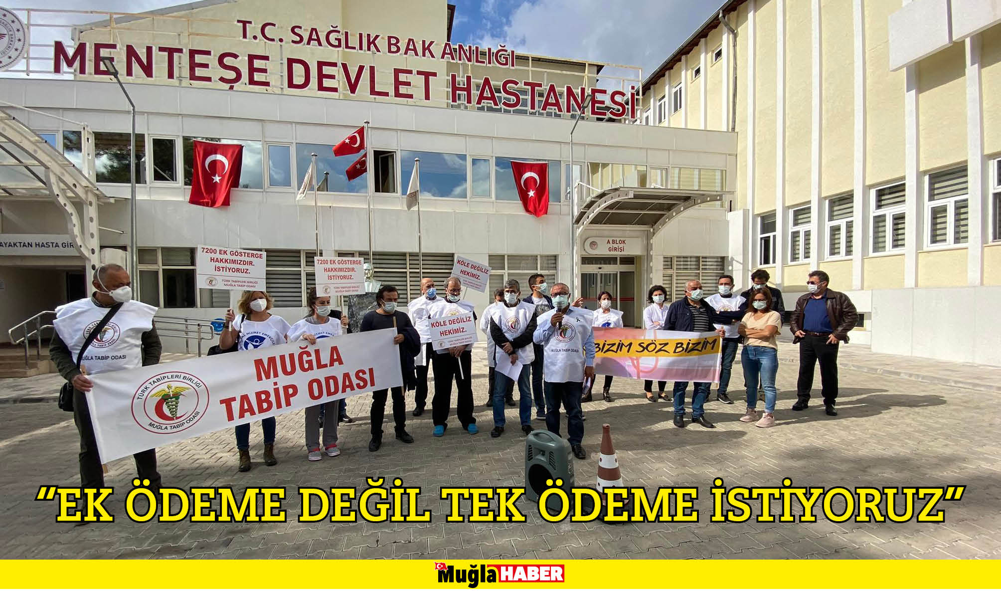 “EK ÖDEME DEĞİL TEK ÖDEME İSTİYORUZ”