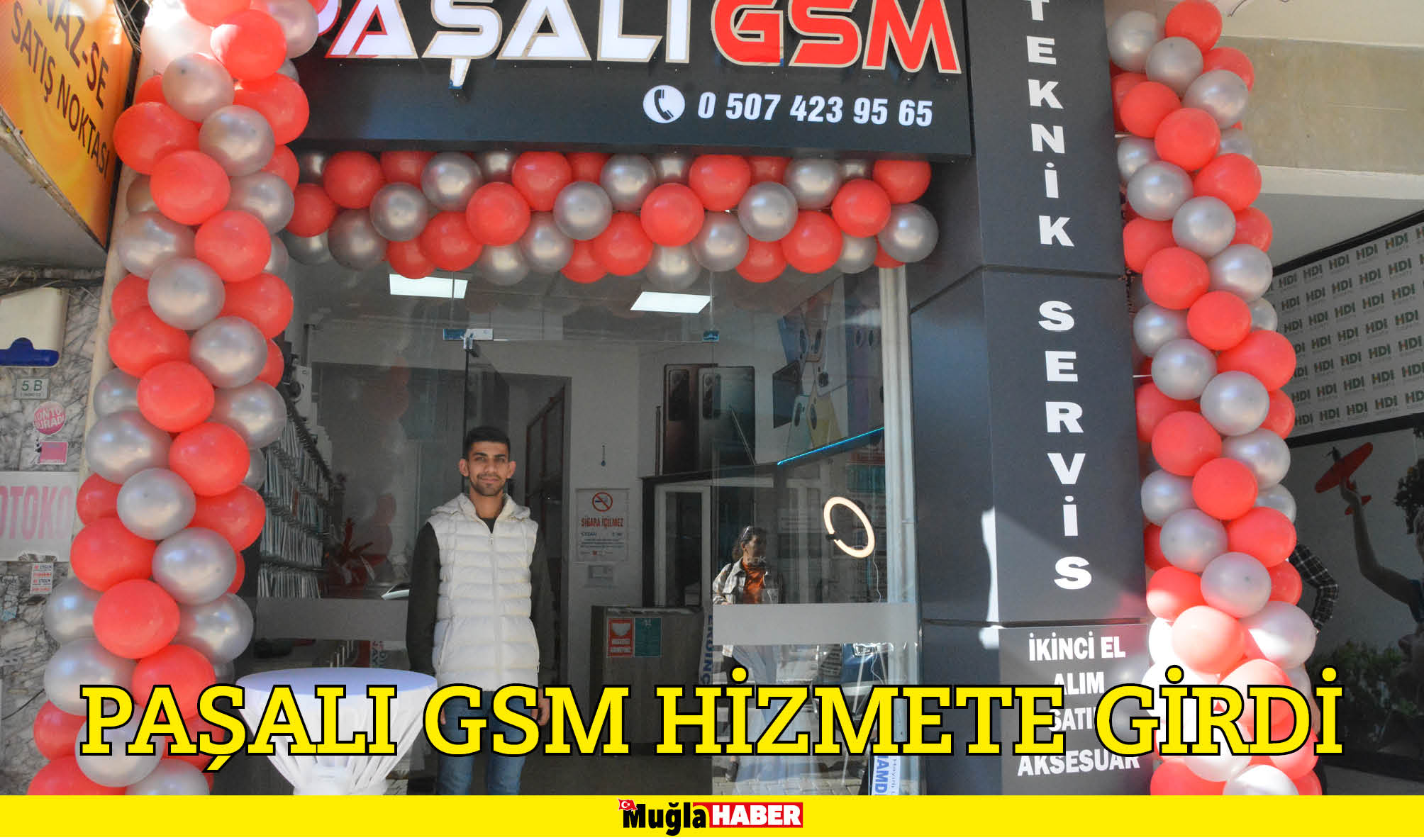 PAŞALI GSM HİZMETE GİRDİ