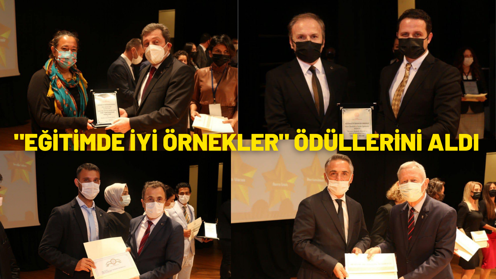 "EĞİTİMDE İYİ ÖRNEKLER" ÖDÜLLERİNİ ALDI