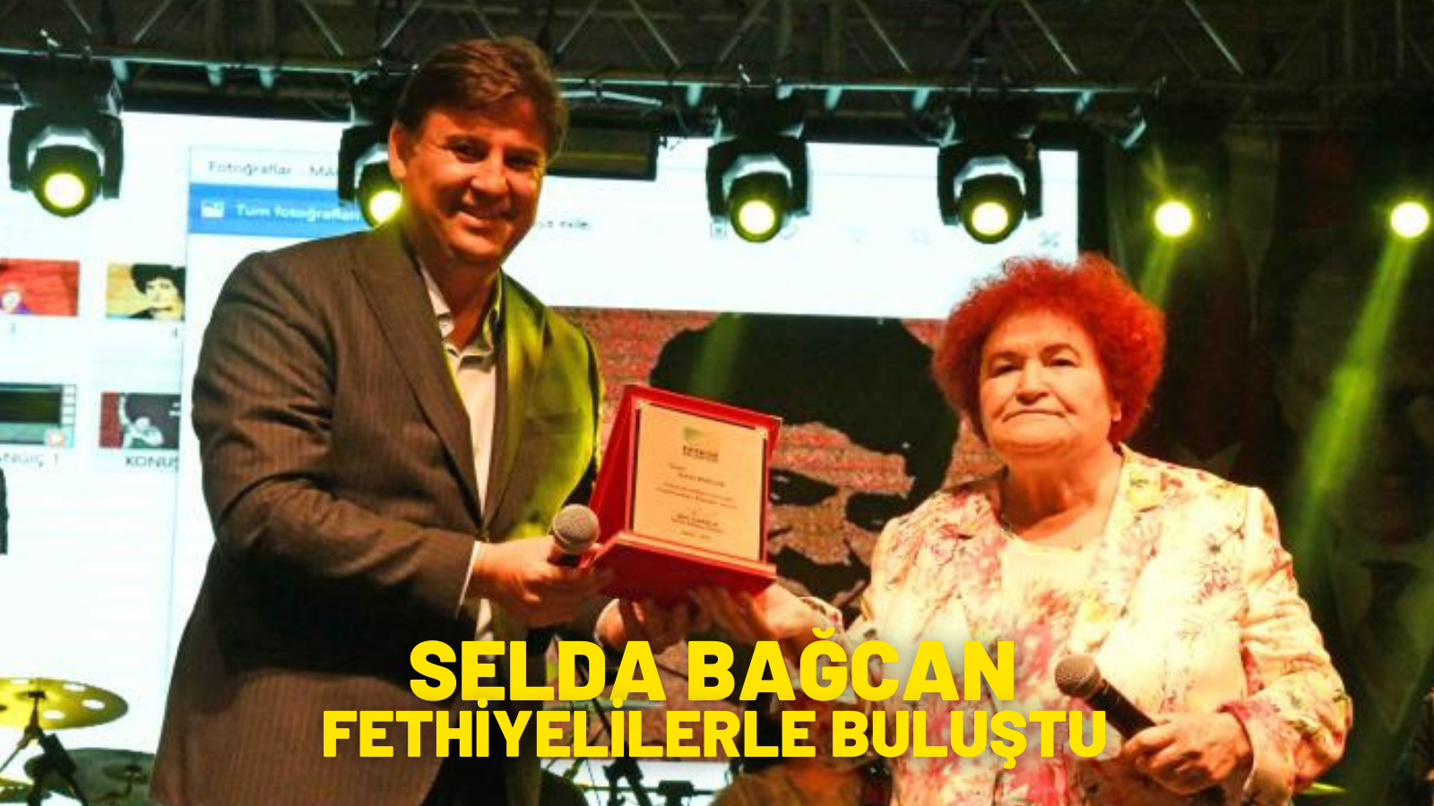 SELDA BAĞCAN FETHİYELİLERLE BULUŞTU