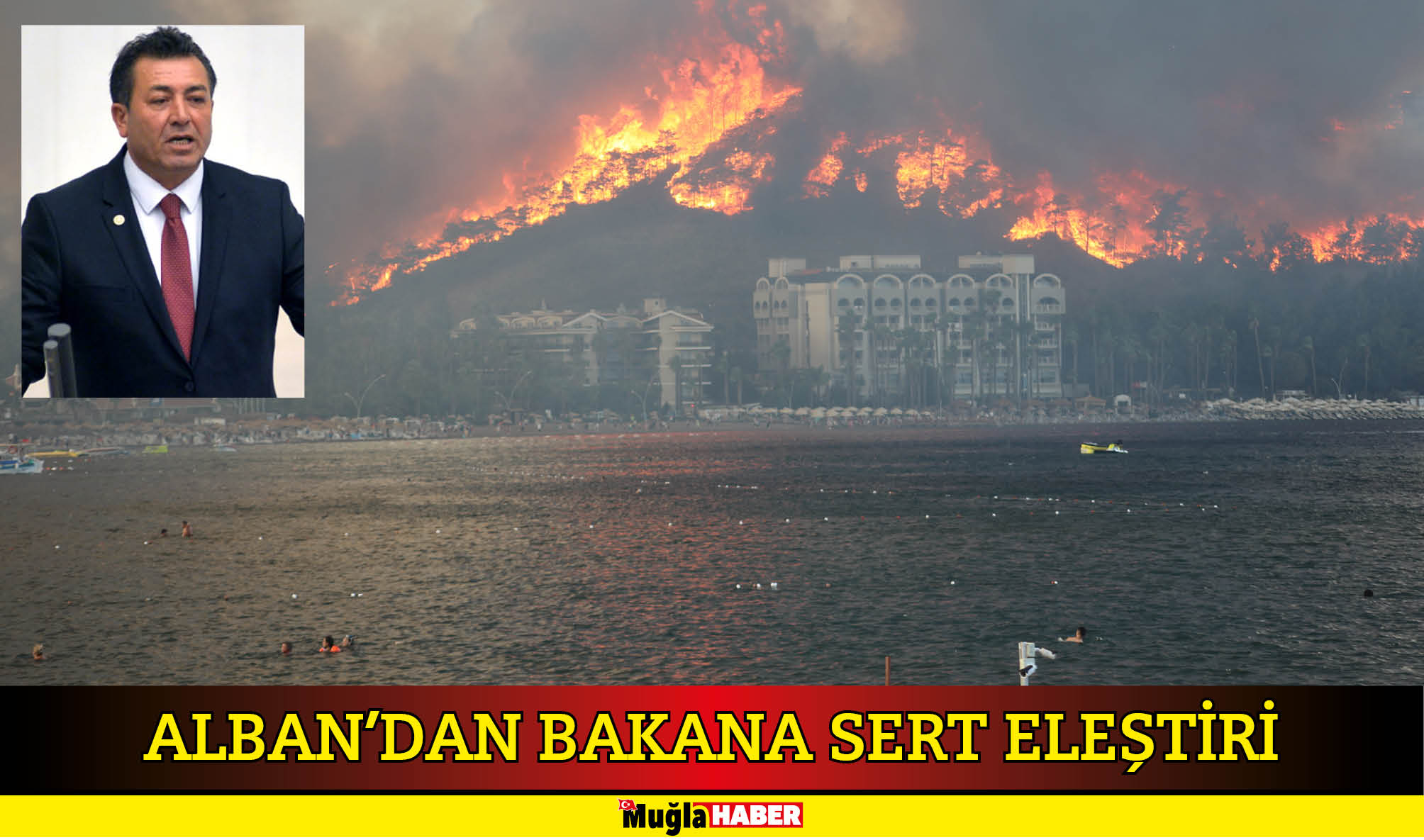 ALBAN’DAN BAKANA SERT ELEŞTİRİ 