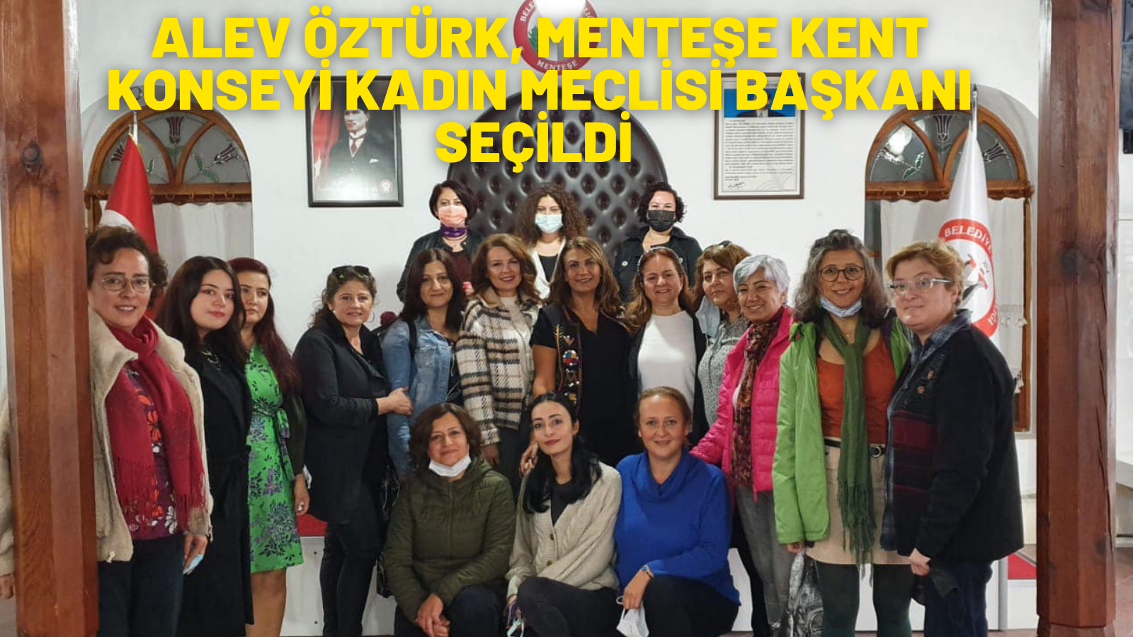 ALEV ÖZTÜRK, MENTEŞE KENT KONSEYİ KADIN MECLİSİ BAŞKANI SEÇİLDİ