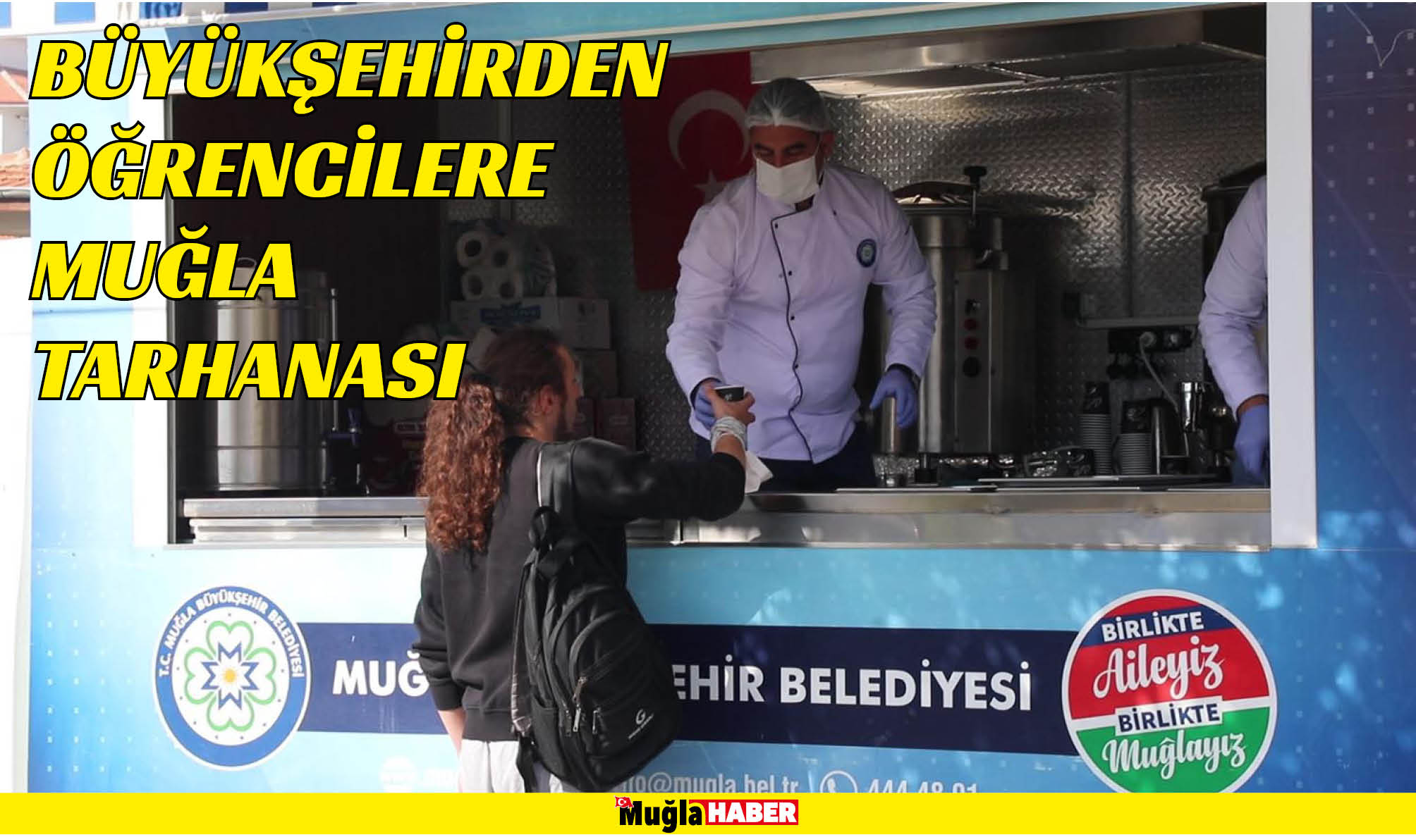 BÜYÜKŞEHİRDEN ÖĞRENCİLERE MUĞLA TARHANASI