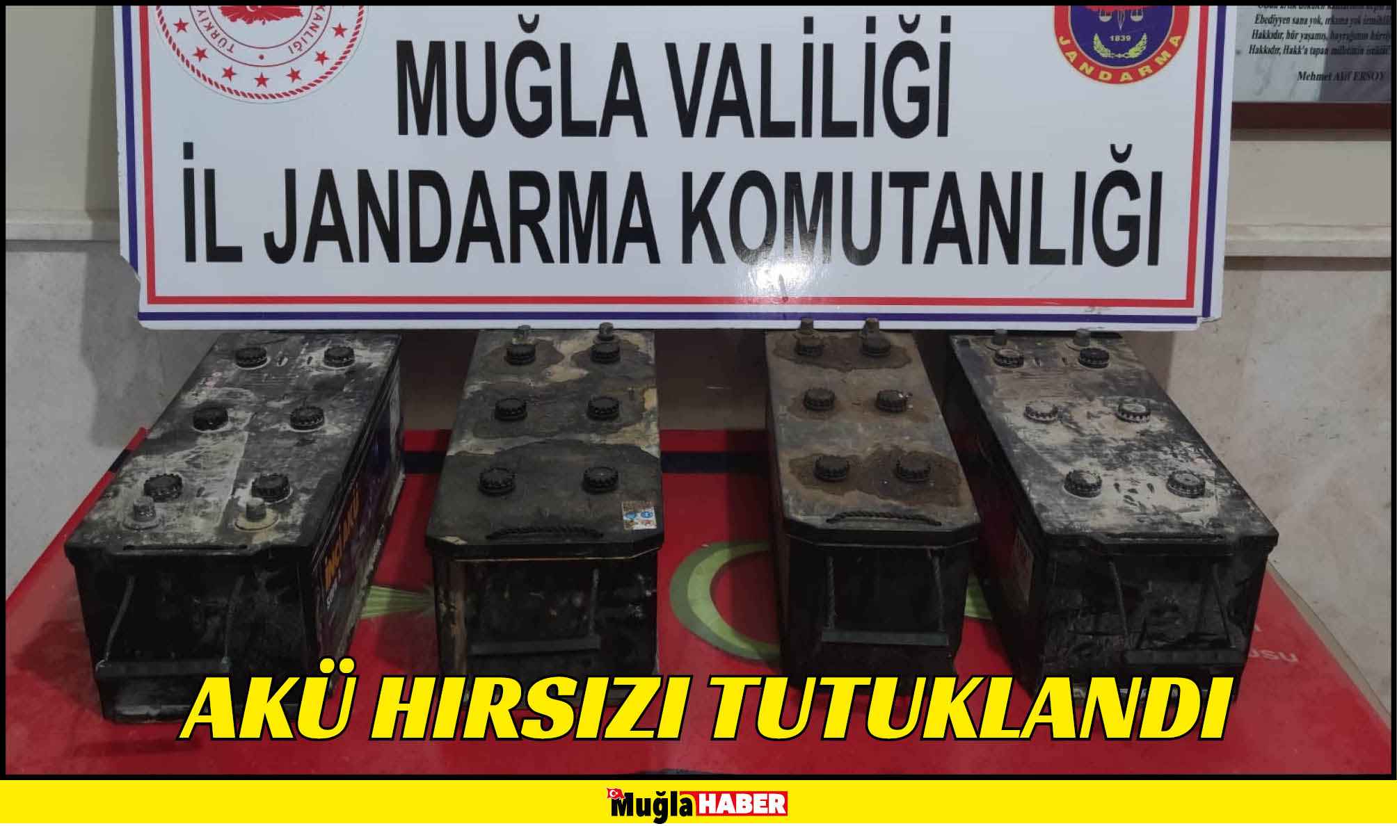 AKÜ HIRSIZI TUTUKLANDI