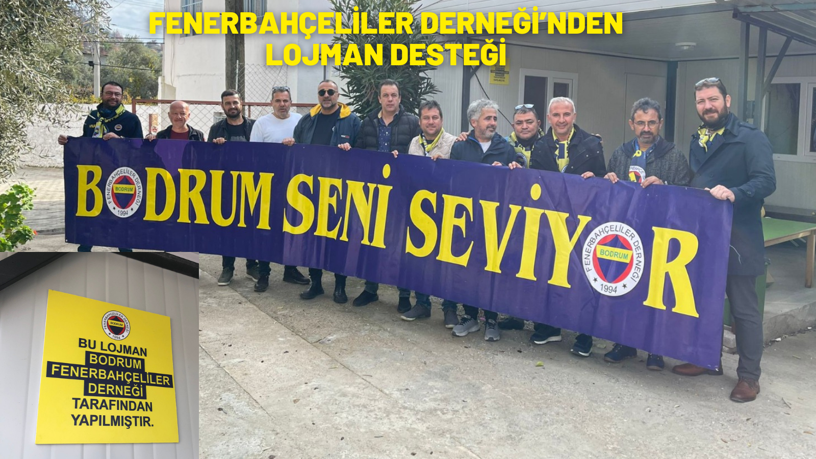 FENERBAHÇELİLER DERNEĞİ’NDEN LOJMAN DESTEĞİ