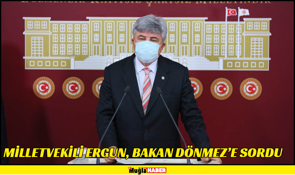 MİLLETVEKİLİ ERGUN, BAKAN DÖNMEZ’E SORDU