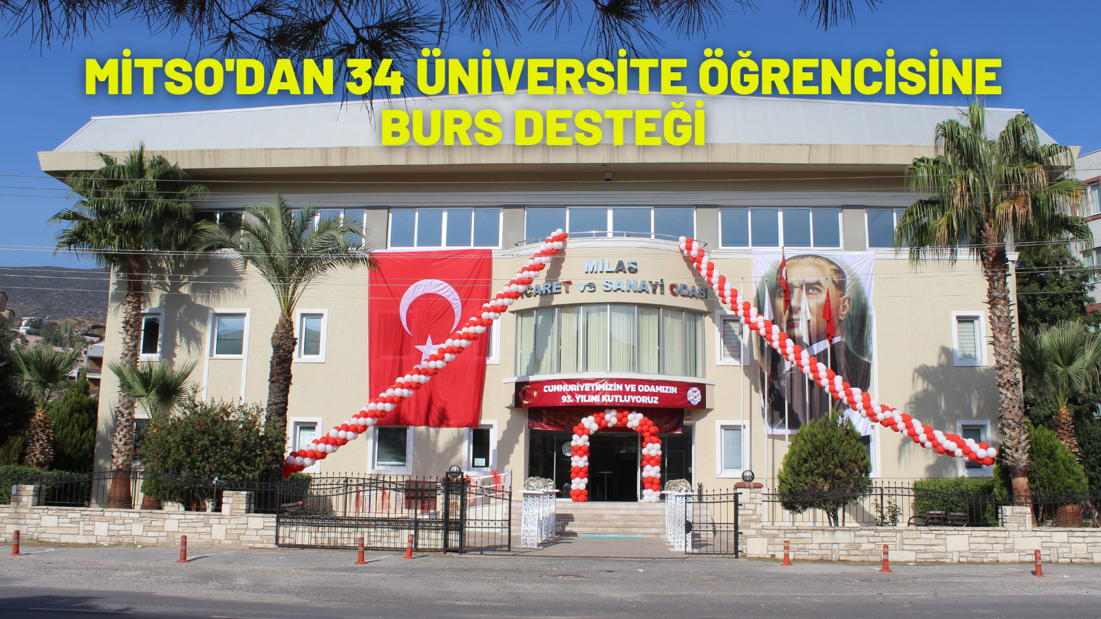 MİTSO'DAN 34 ÜNİVERSİTE ÖĞRENCİSİNE BURS DESTEĞİ