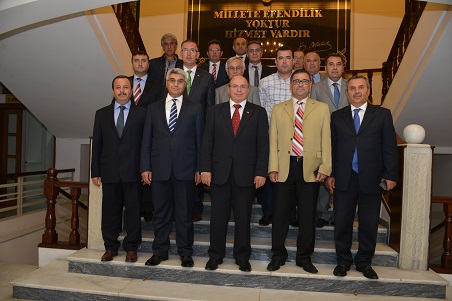 Milas Heyeti’nden Vali Çiçek’e ziyaret