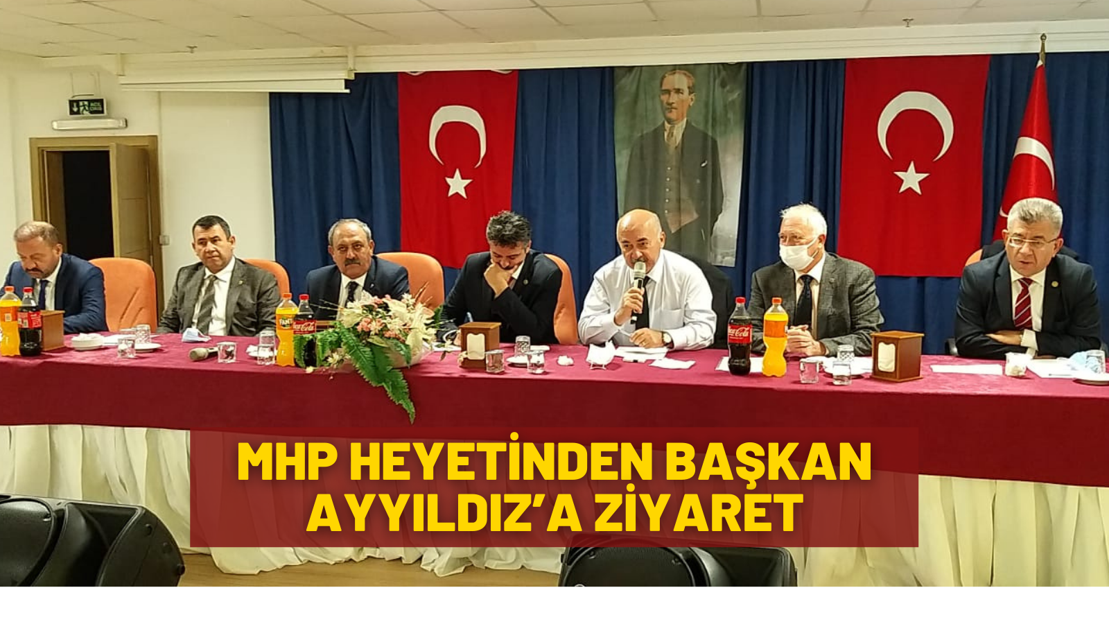 MHP HEYETİNDEN BAŞKAN AYYILDIZ’A ZİYARET