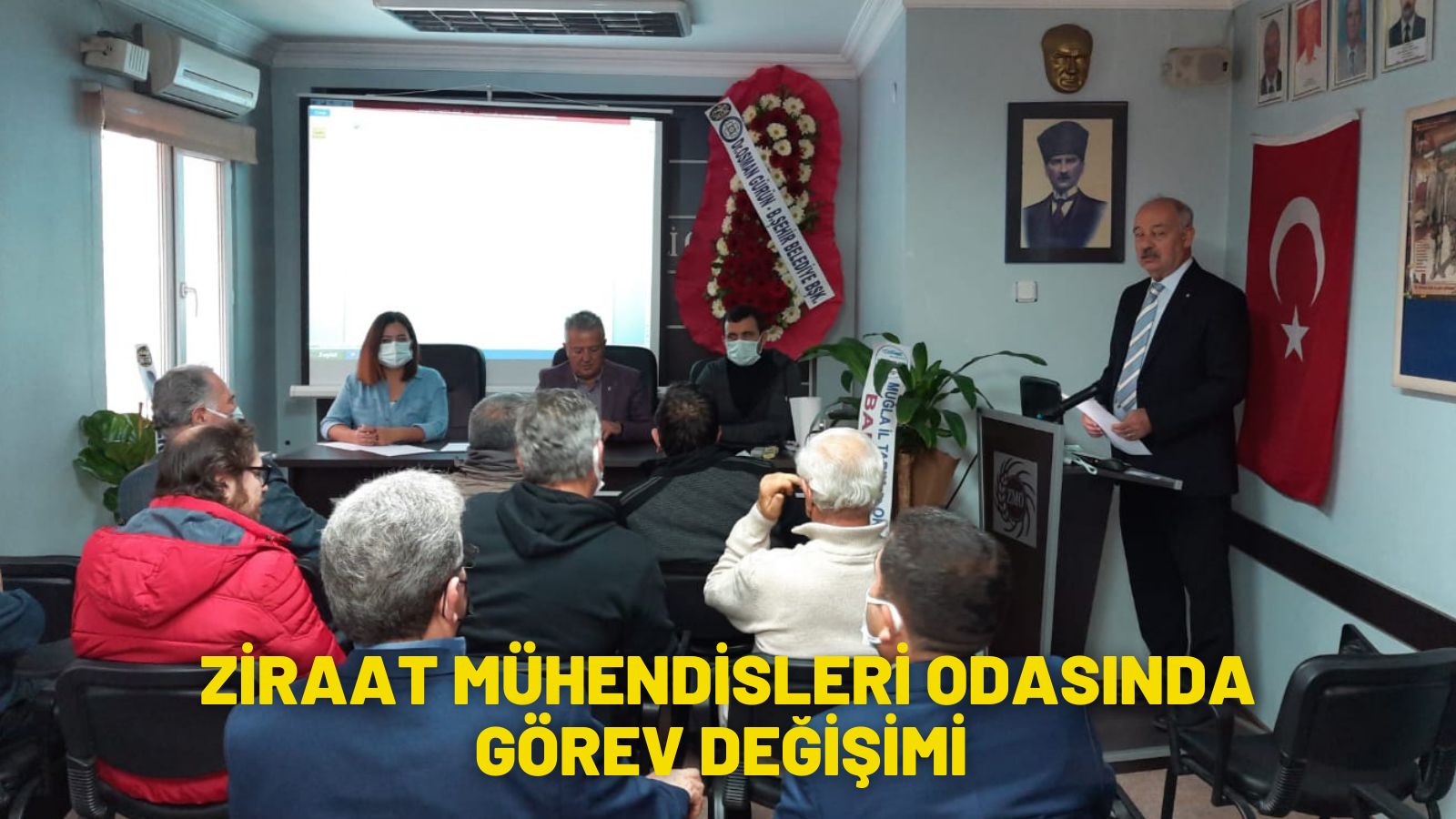 ZİRAAT MÜHENDİSLERİ ODASINDA GÖREV DEĞİŞİMİ