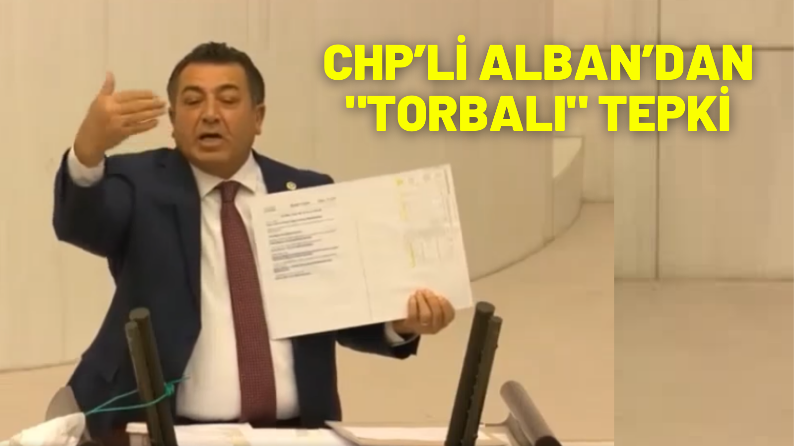 CHP’Lİ ALBAN’DAN ‘TORBALI’ TEPKİ