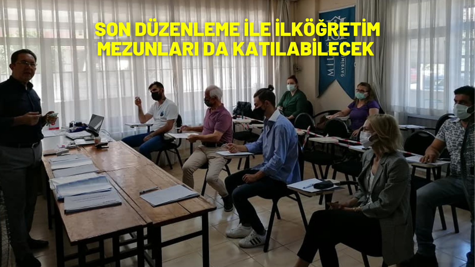 SON DÜZENLEME İLE İLKÖĞRETİM MEZUNLARI DA KATILABİLECEK 