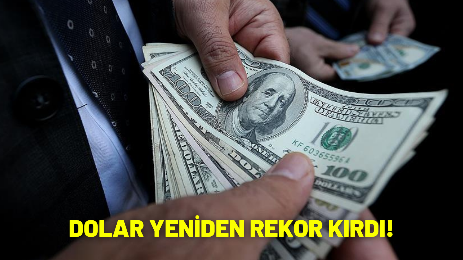 DOLAR YENİDEN REKOR KIRDI!