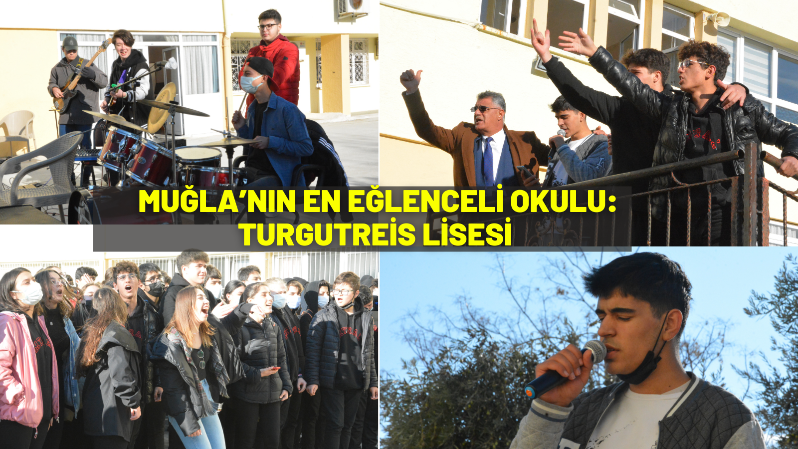 MUĞLA’NIN EN EĞLENCELİ OKULU: TURGUTREİS LİSESİ