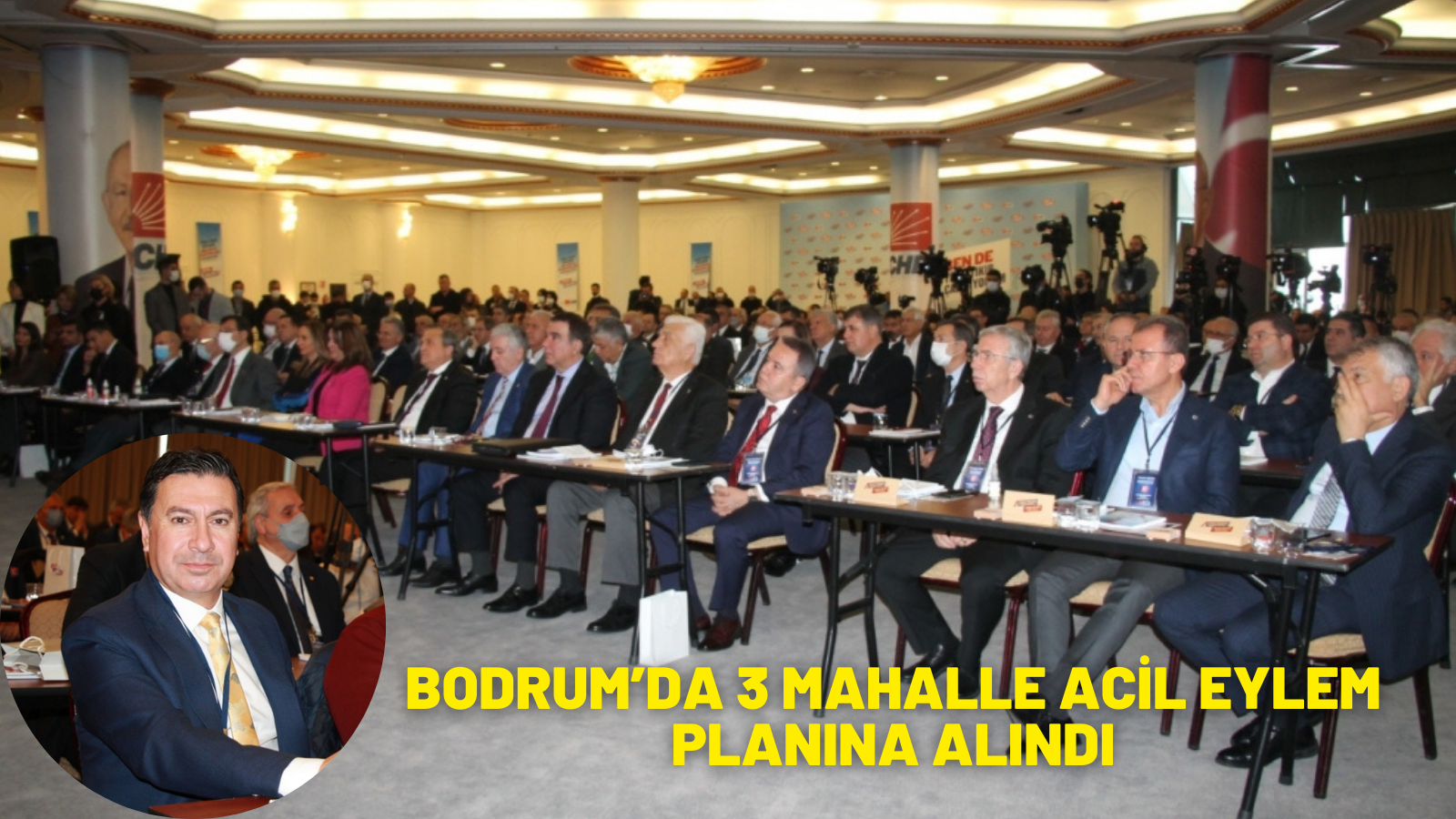 BODRUM’DA 3 MAHALLE ACİL EYLEM PLANINA ALINDI