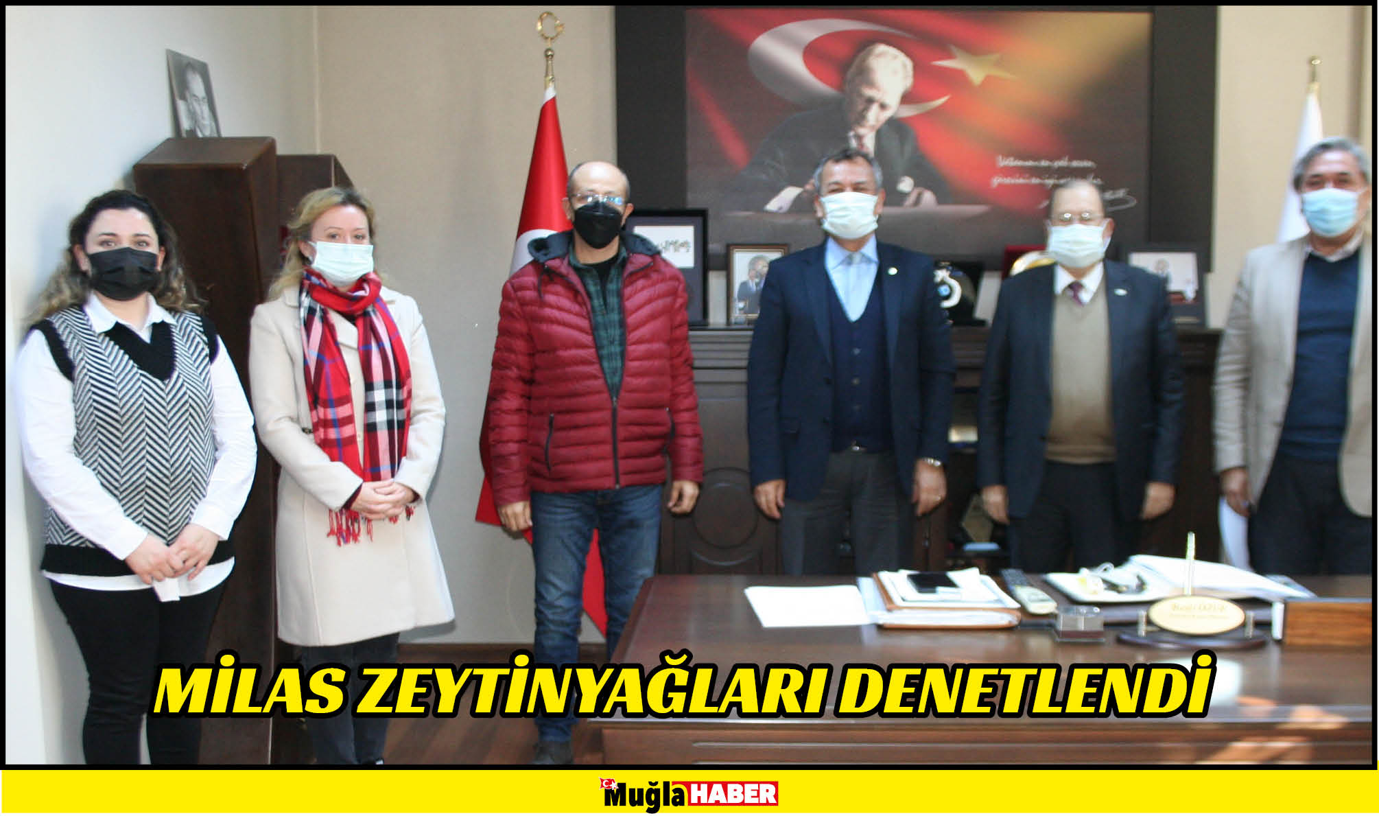 MİLAS ZEYTİNYAĞLARI DENETLENDİ 