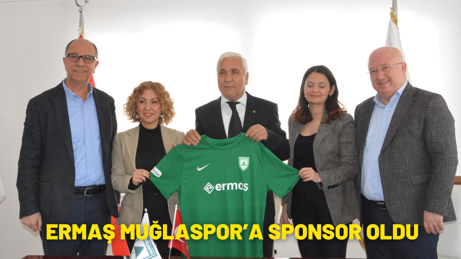 ERMAŞ MUĞLASPOR’A SPONSOR OLDU