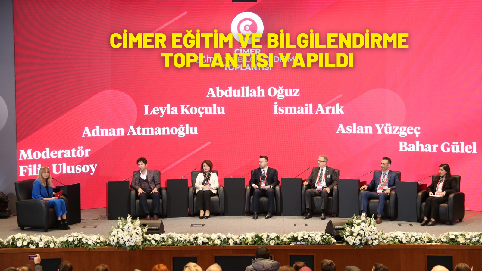 CİMER EĞİTİM VE BİLGİLENDİRME TOPLANTISI YAPILDI