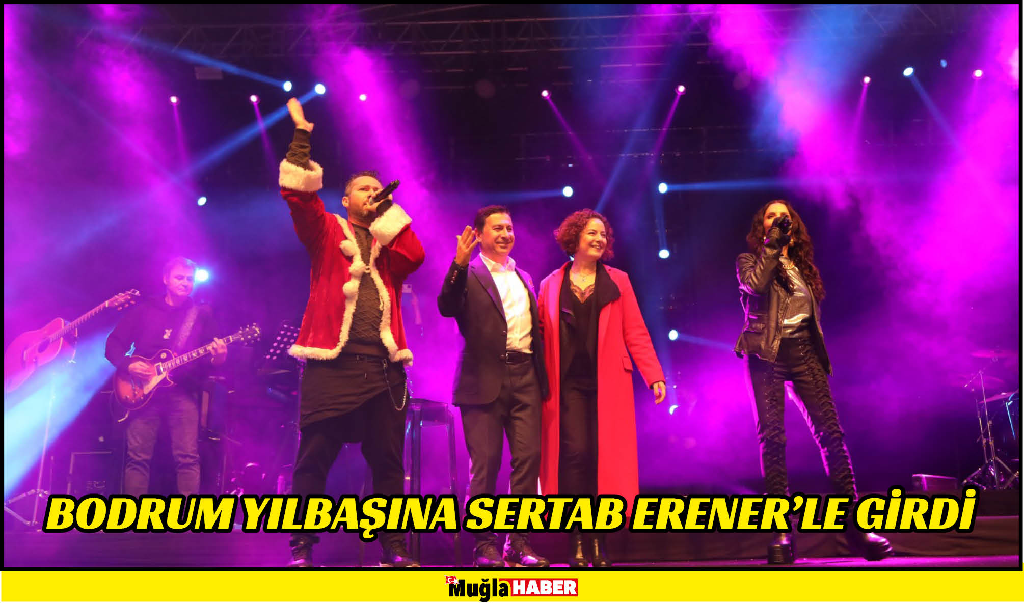 BODRUM YILBAŞINA SERTAB ERENER’LE GİRDİ