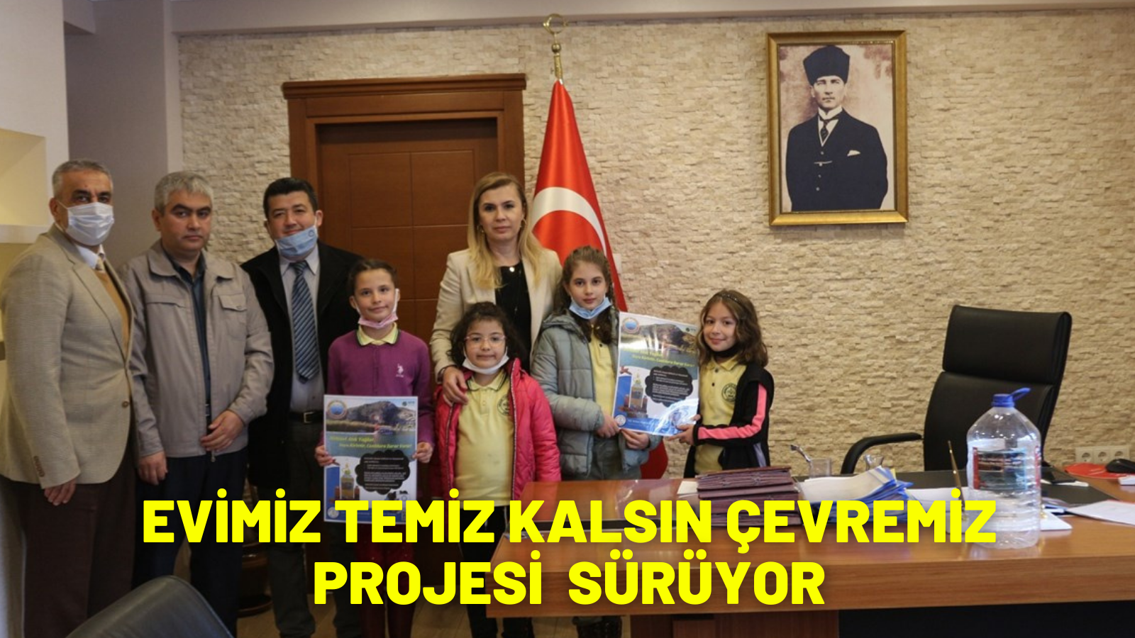 ORTACA’DA EVİMİZ TEMİZ KALSIN ÇEVREMİZ PROJESİ SÜRÜYOR