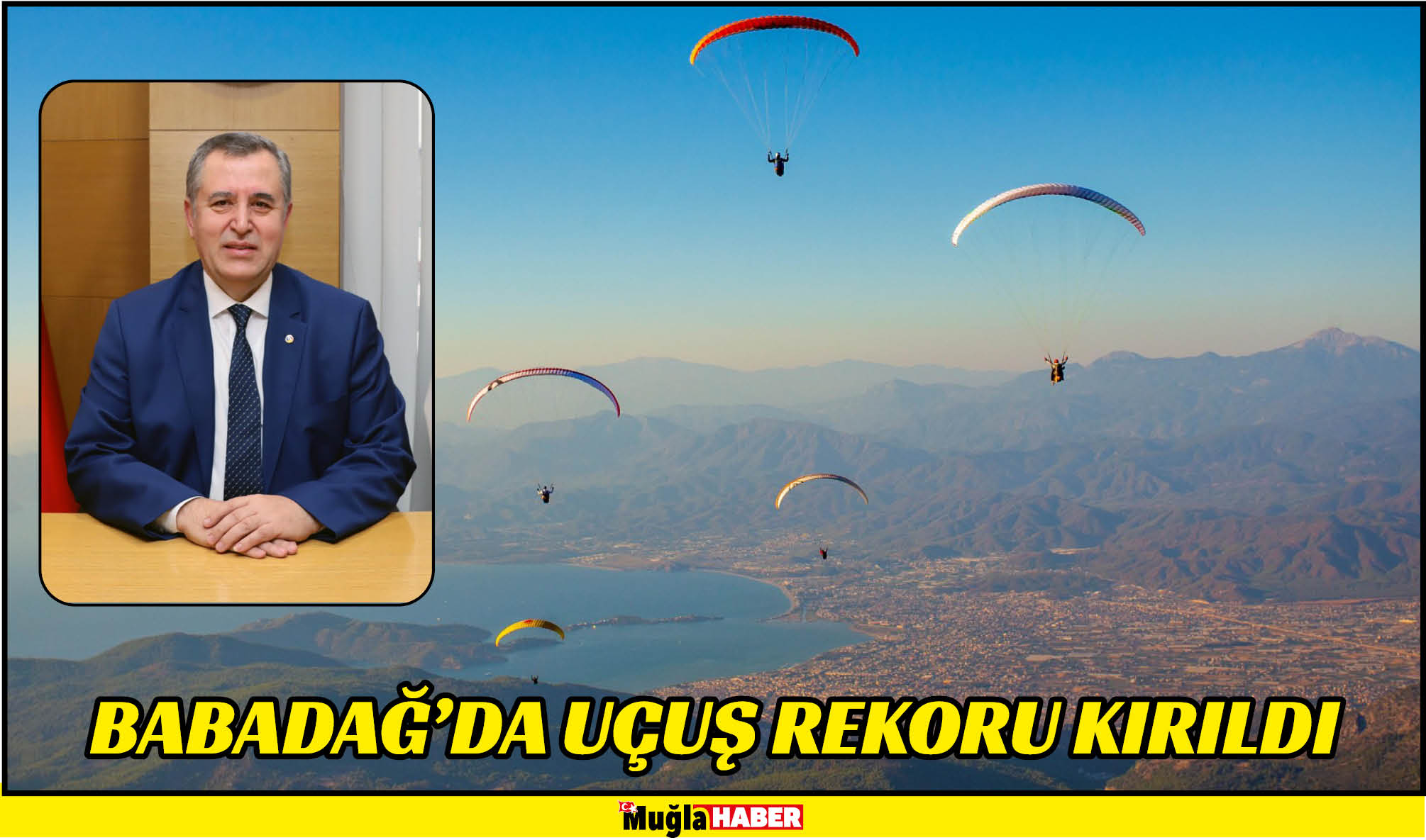 BABADAĞ’DA UÇUŞ REKORU KIRILDI