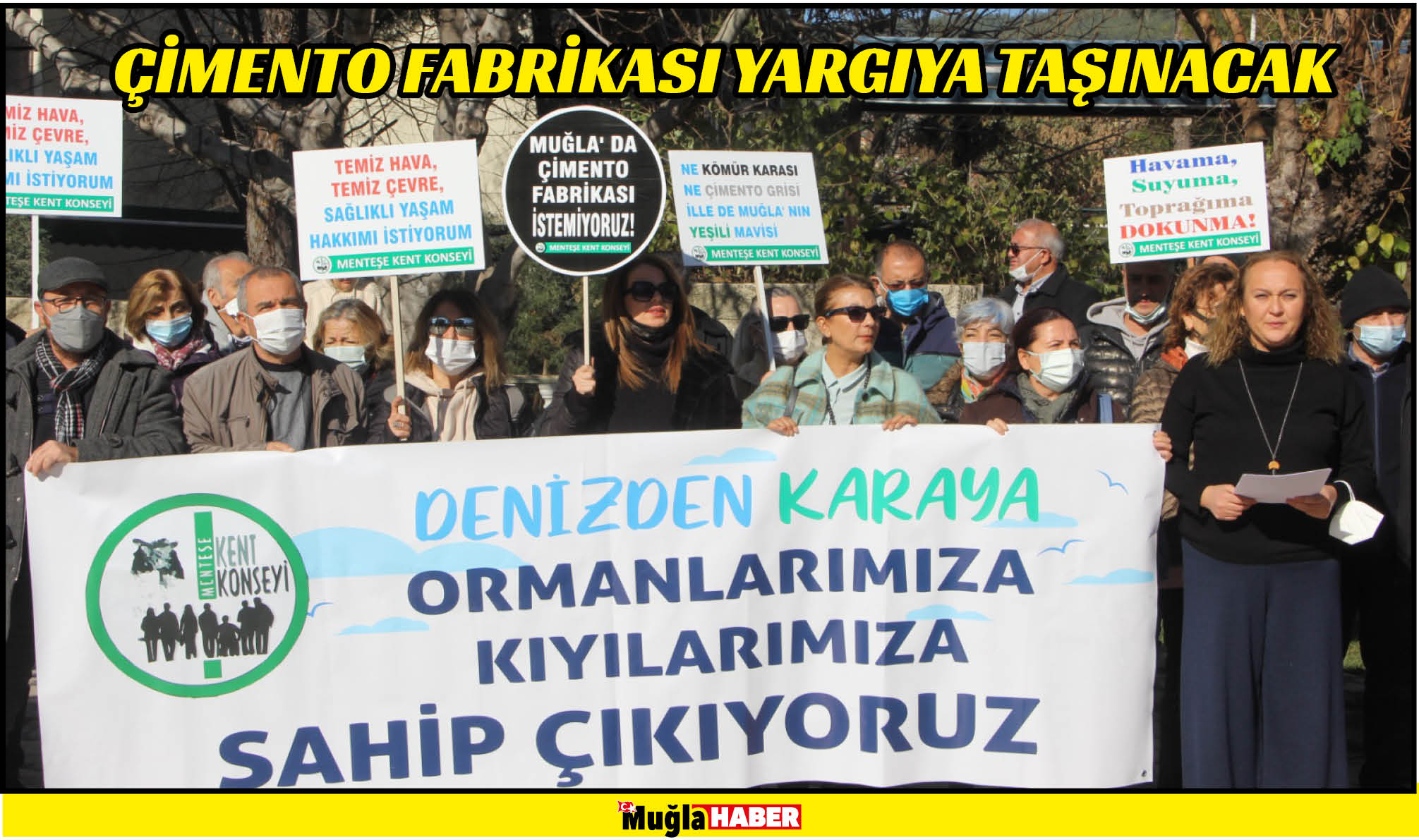 ÇİMENTO FABRİKASI YARGIYA TAŞINACAK 