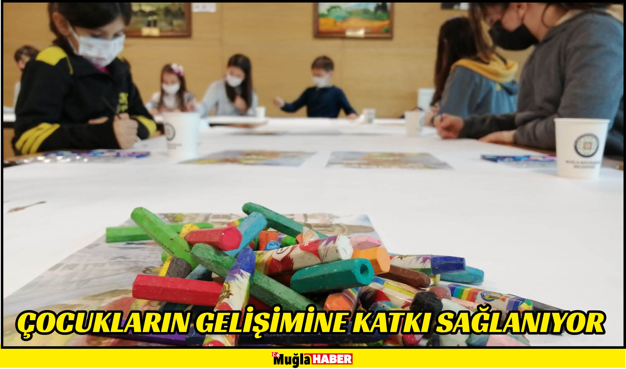 Çocukların Gelişimine Katkı Sağlanıyor