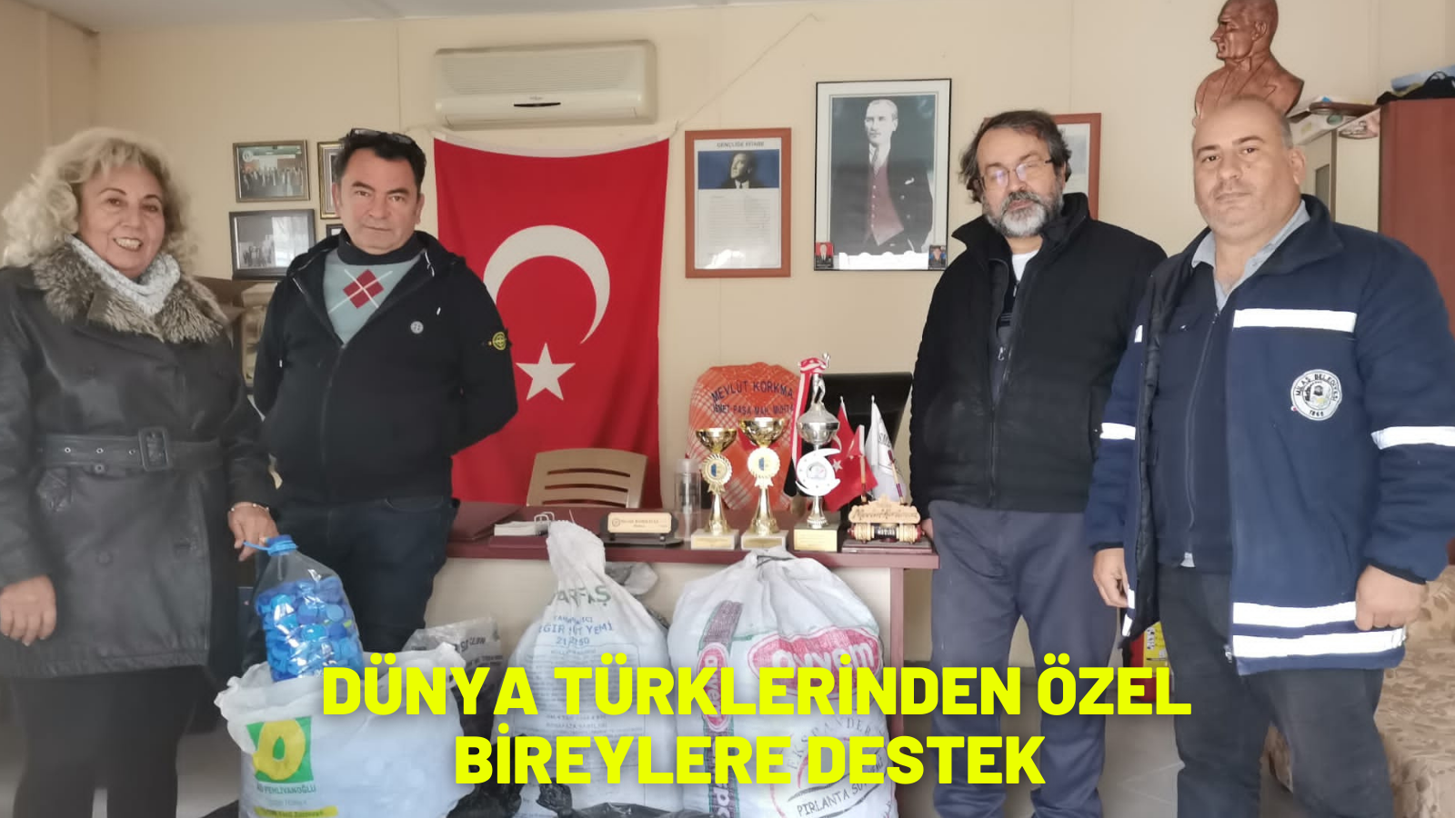 DÜNYA TÜRKLERİNDEN ÖZEL BİREYLERE DESTEK