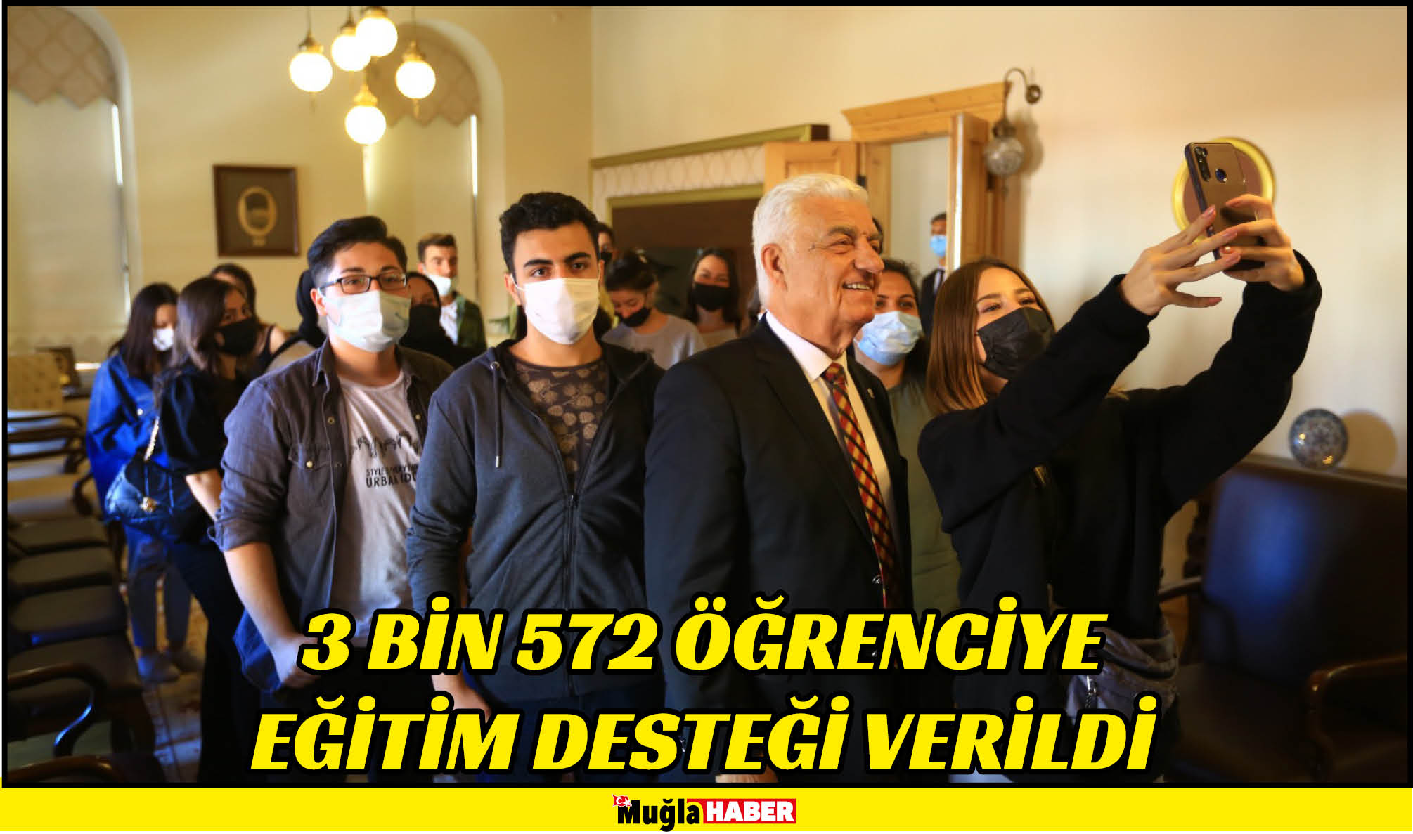 3 BİN 572 ÖĞRENCİYE EĞİTİM DESTEĞİ VERİLDİ