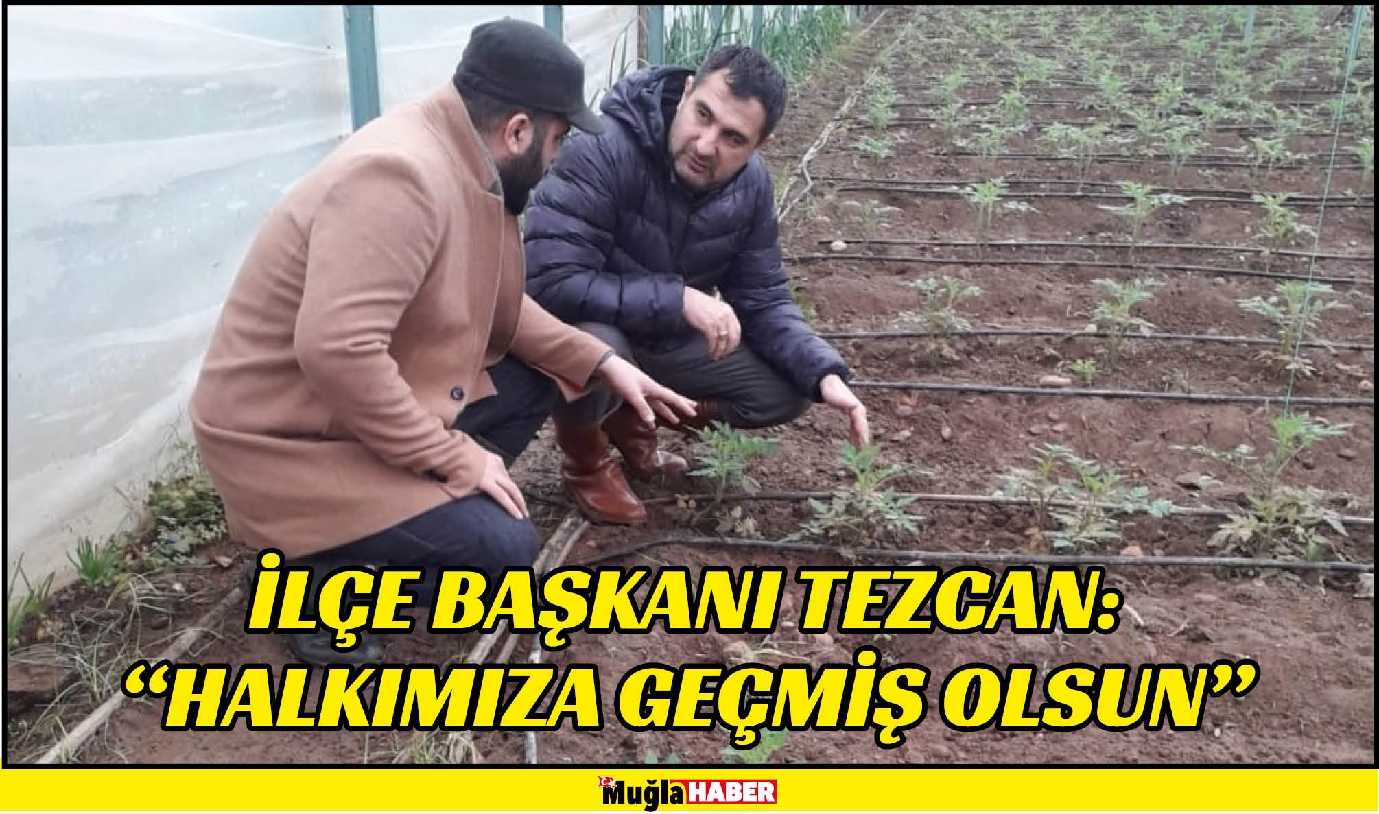 İLÇE BAŞKANI TEZCAN: “HALKIMIZA GEÇMİŞ OLSUN”