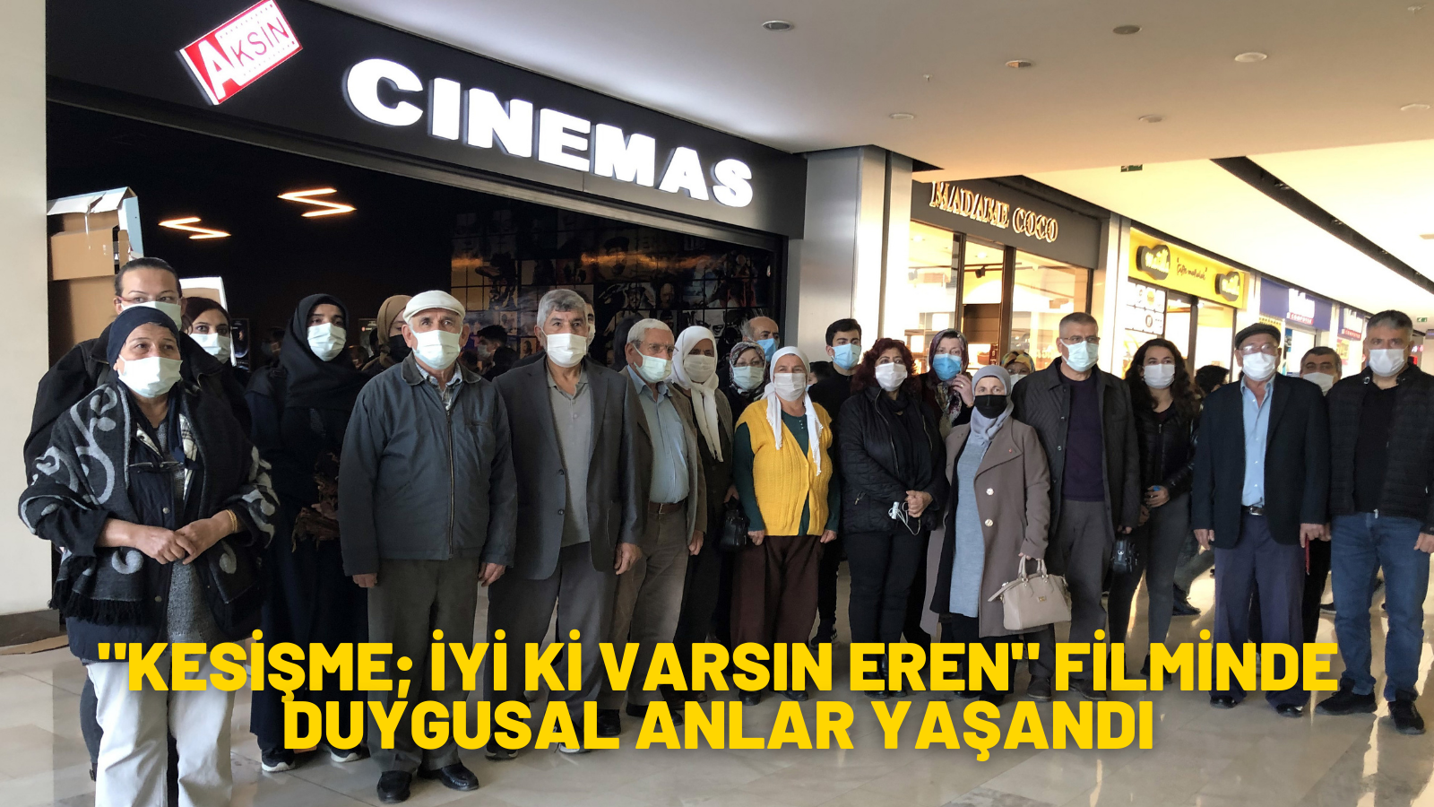 DALAMAN'DA "Kesişme; İyi ki Varsın Eren" filminde duygusal anlar yaşandı