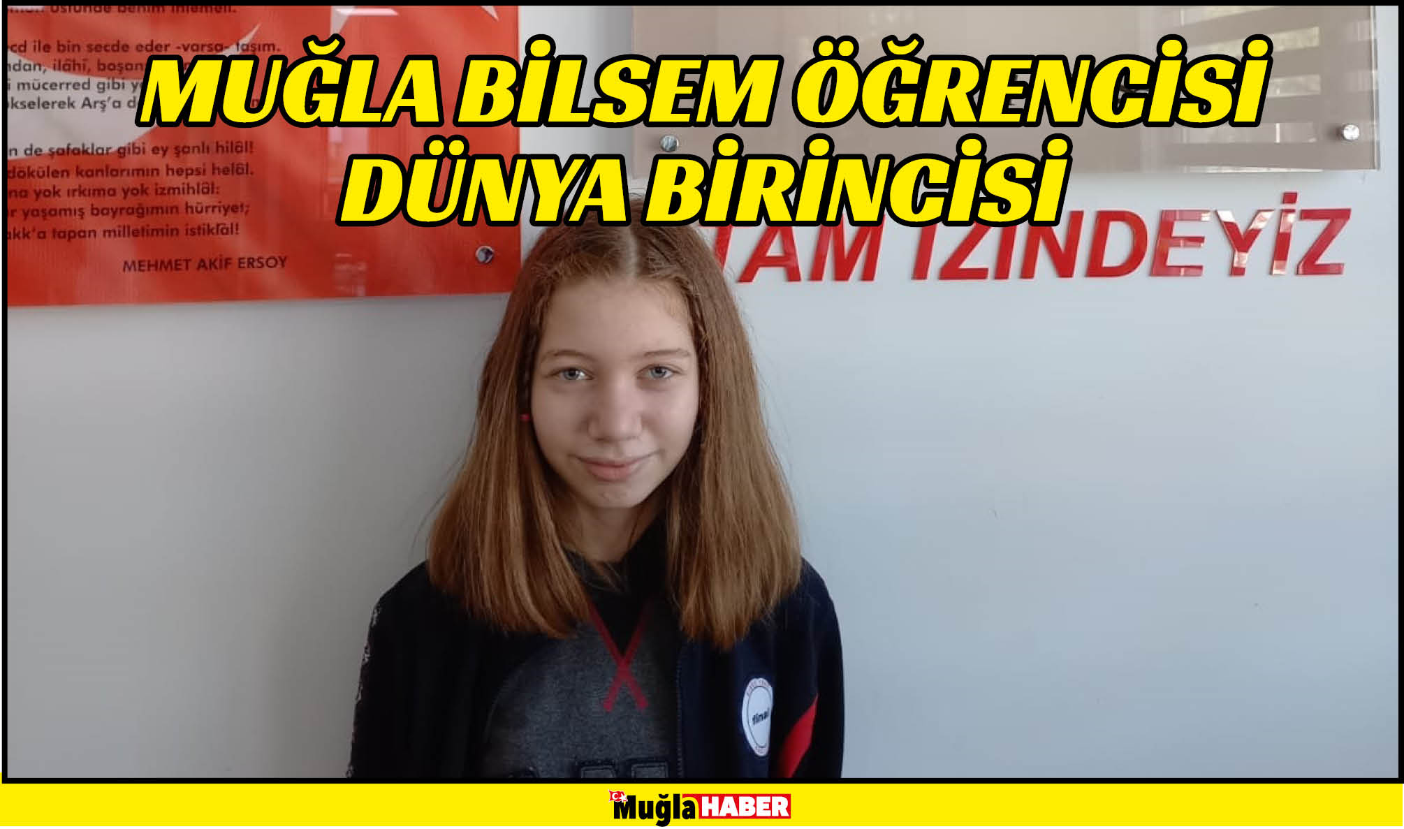 MUĞLA BİLSEM ÖĞRENCİSİ DÜNYA BİRİNCİSİ