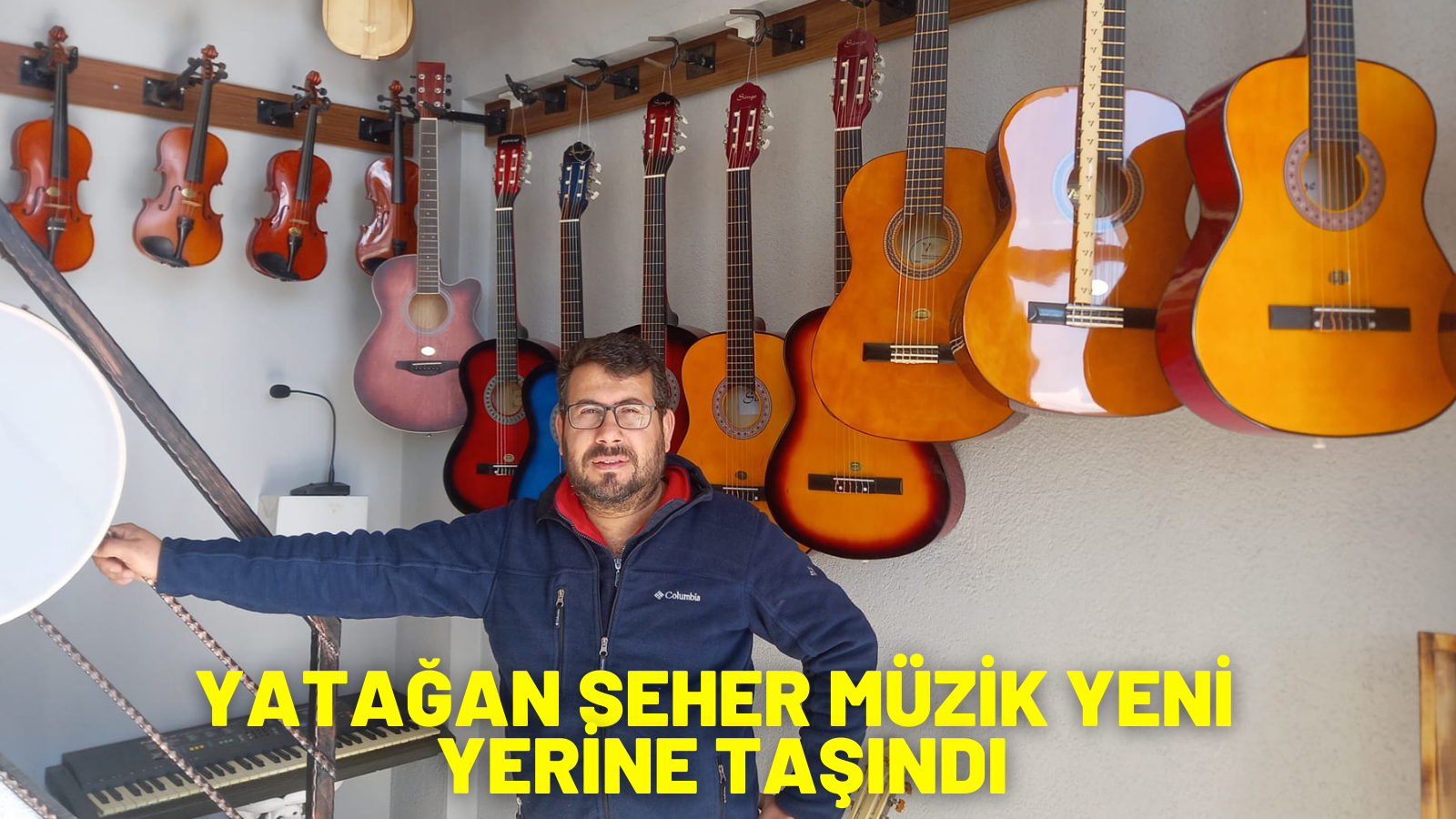 YATAĞAN SEHER MÜZİK YENİ YERİNE TAŞINDI