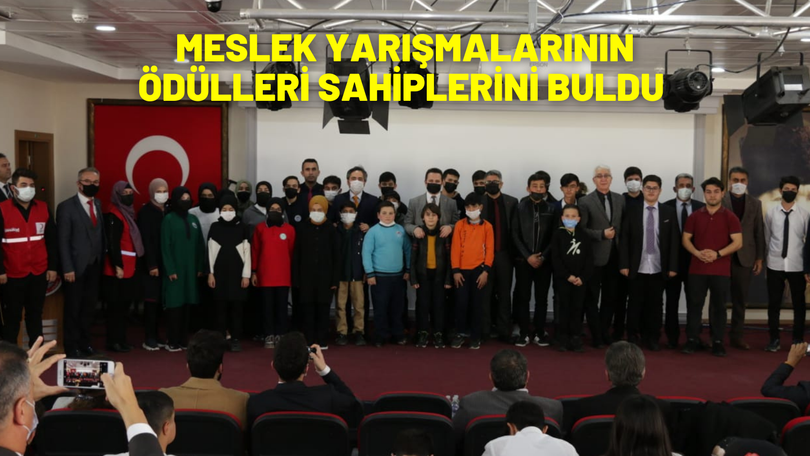 MESLEK YARIŞMALARININ ÖDÜLLERİ SAHİPLERİNİ BULDU