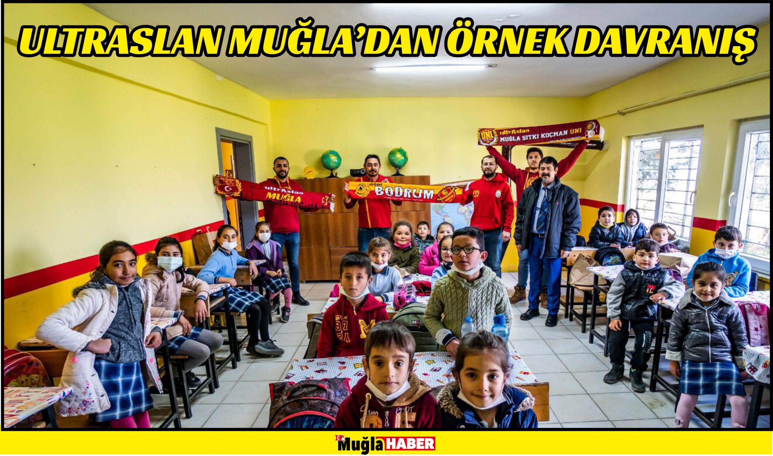 ultrAslan MUĞLA’DAN ÖRNEK DAVRANIŞ 