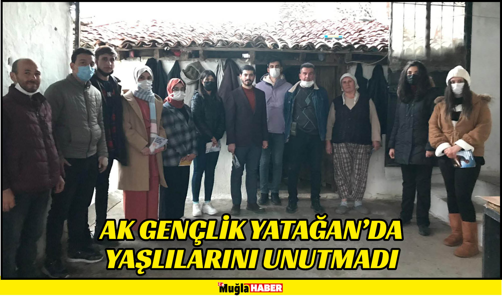 AK GENÇLİK YATAĞAN’DA YAŞLILARINI UNUTMADI