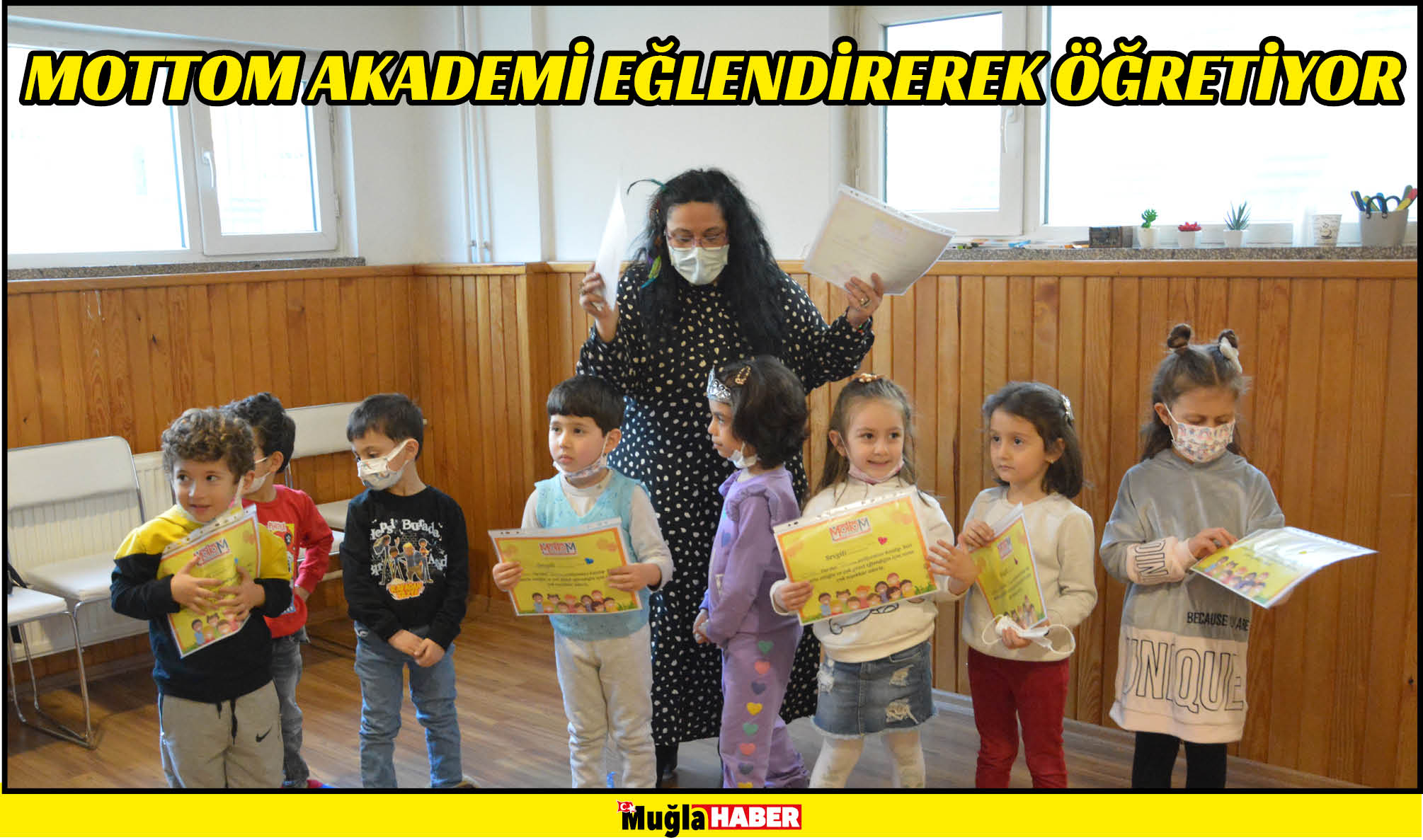 MOTTOM AKADEMİ EĞLENDİREREK ÖĞRETİYOR