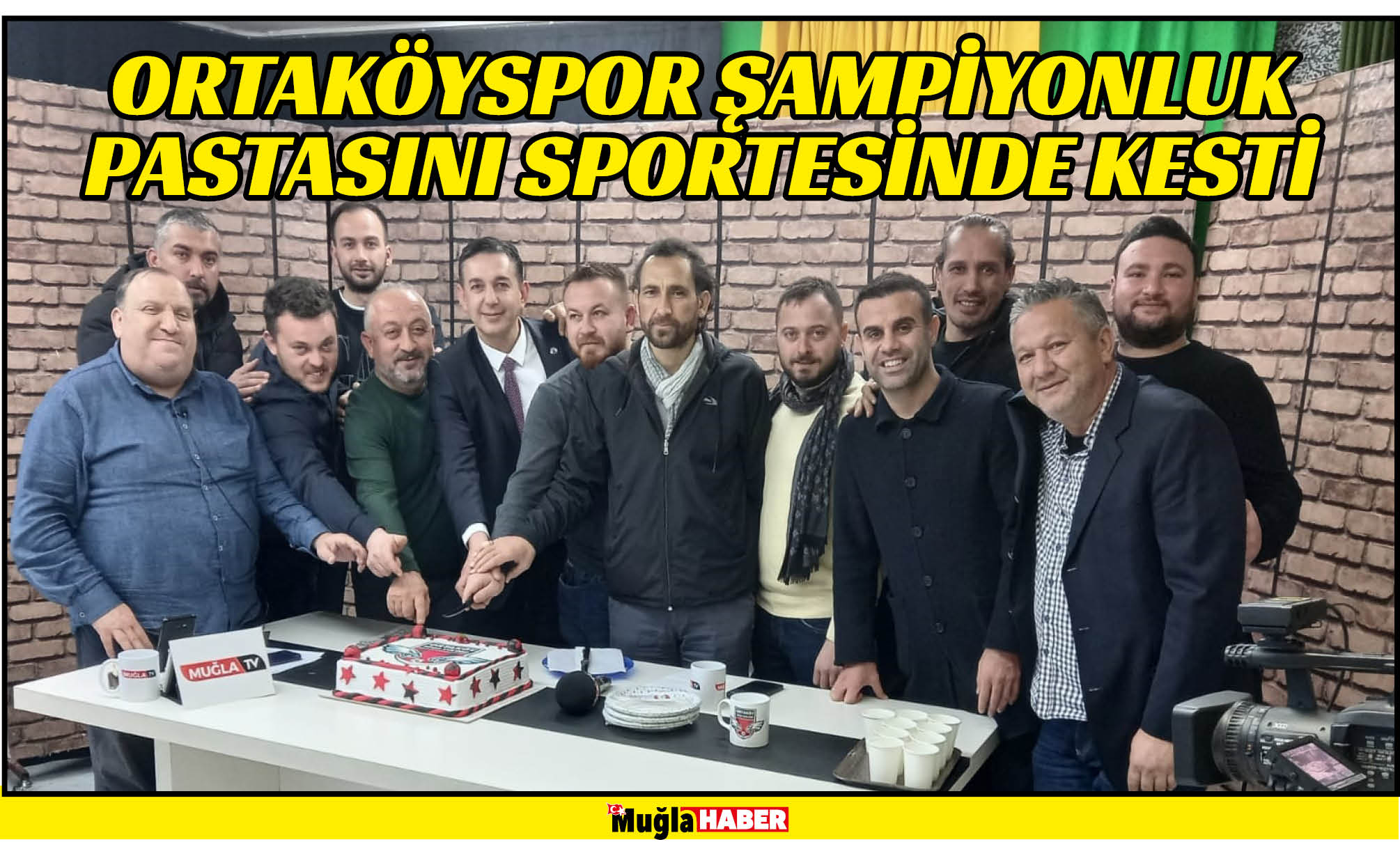 ORTAKÖYSPOR ŞAMPİYONLUK PASTASINI SPORTESİNDE KESTİ