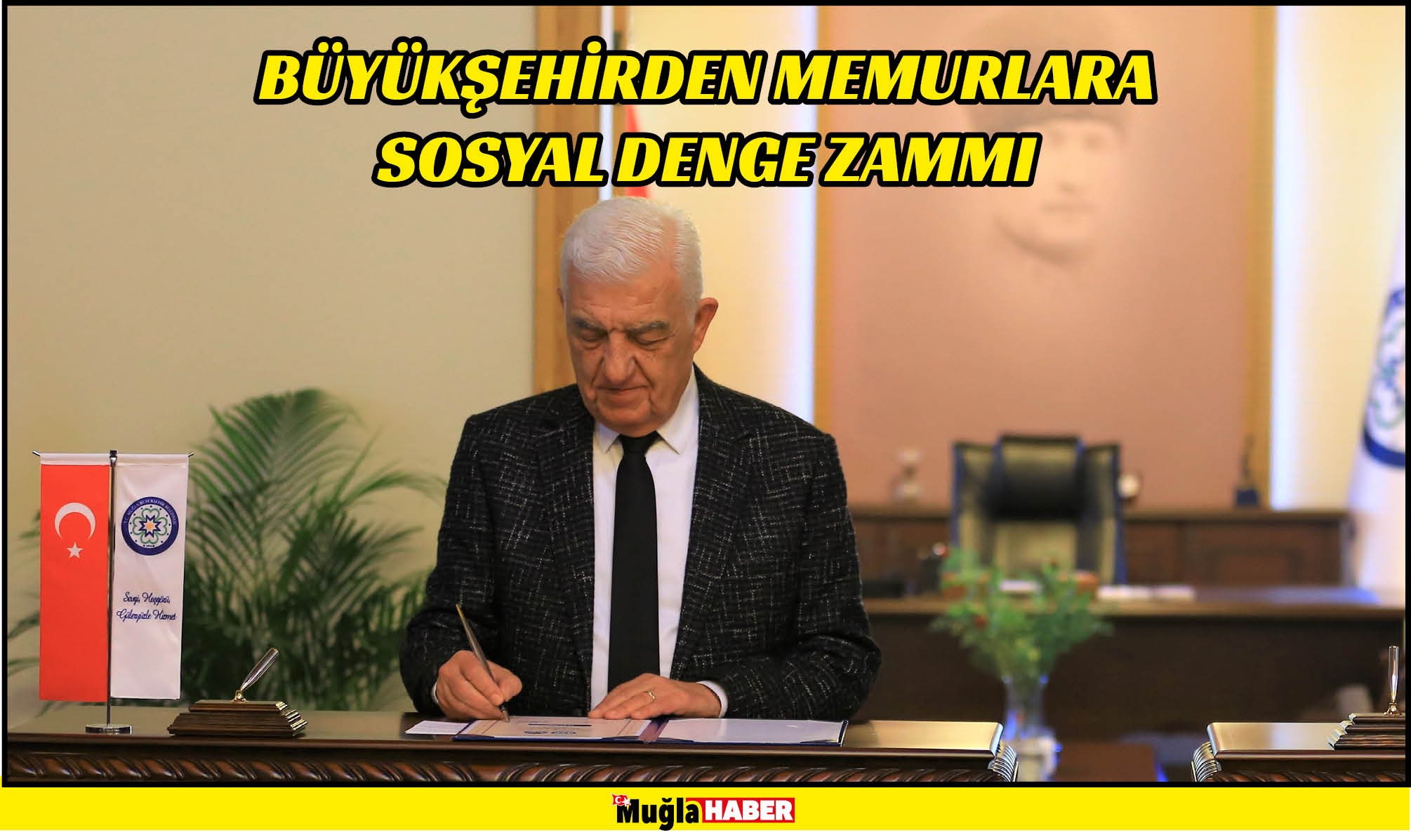 BÜYÜKŞEHİRDEN MEMURLARA SOSYAL DENGE ZAMMI