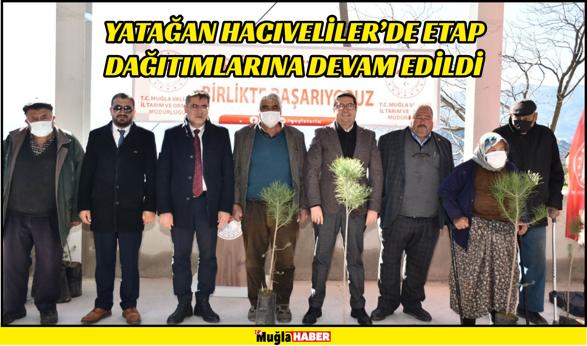 YATAĞAN HACIVELİLER’DE ETAP DAĞITIMLARINA DEVAM EDİLDİ