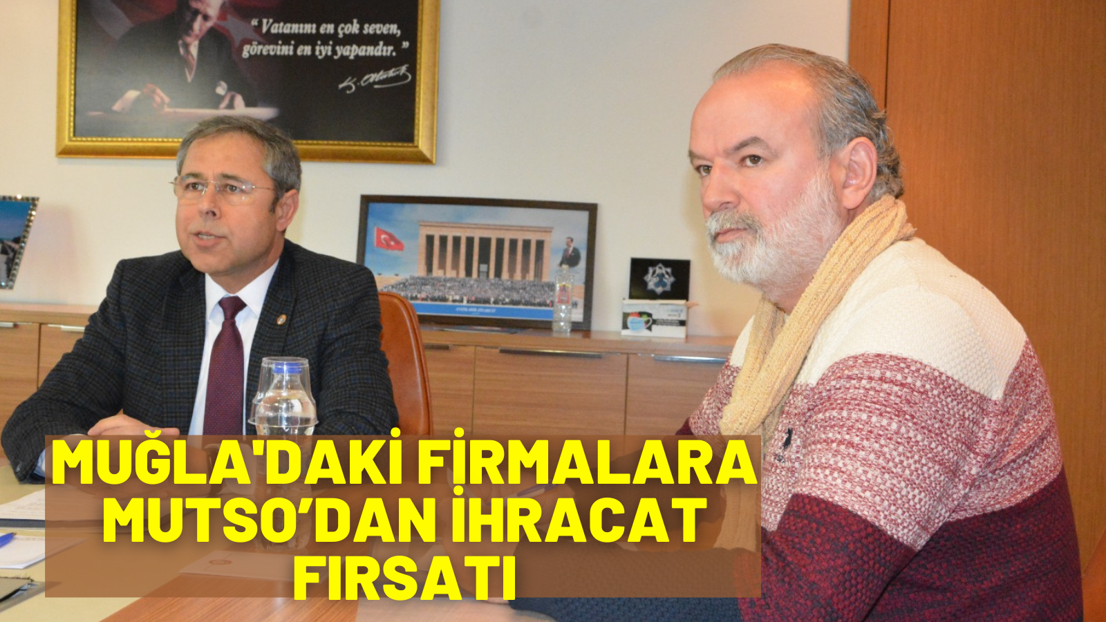 MUĞLA'DAKİ FİRMALARA MUTSO’DAN İHRACAT FIRSATI