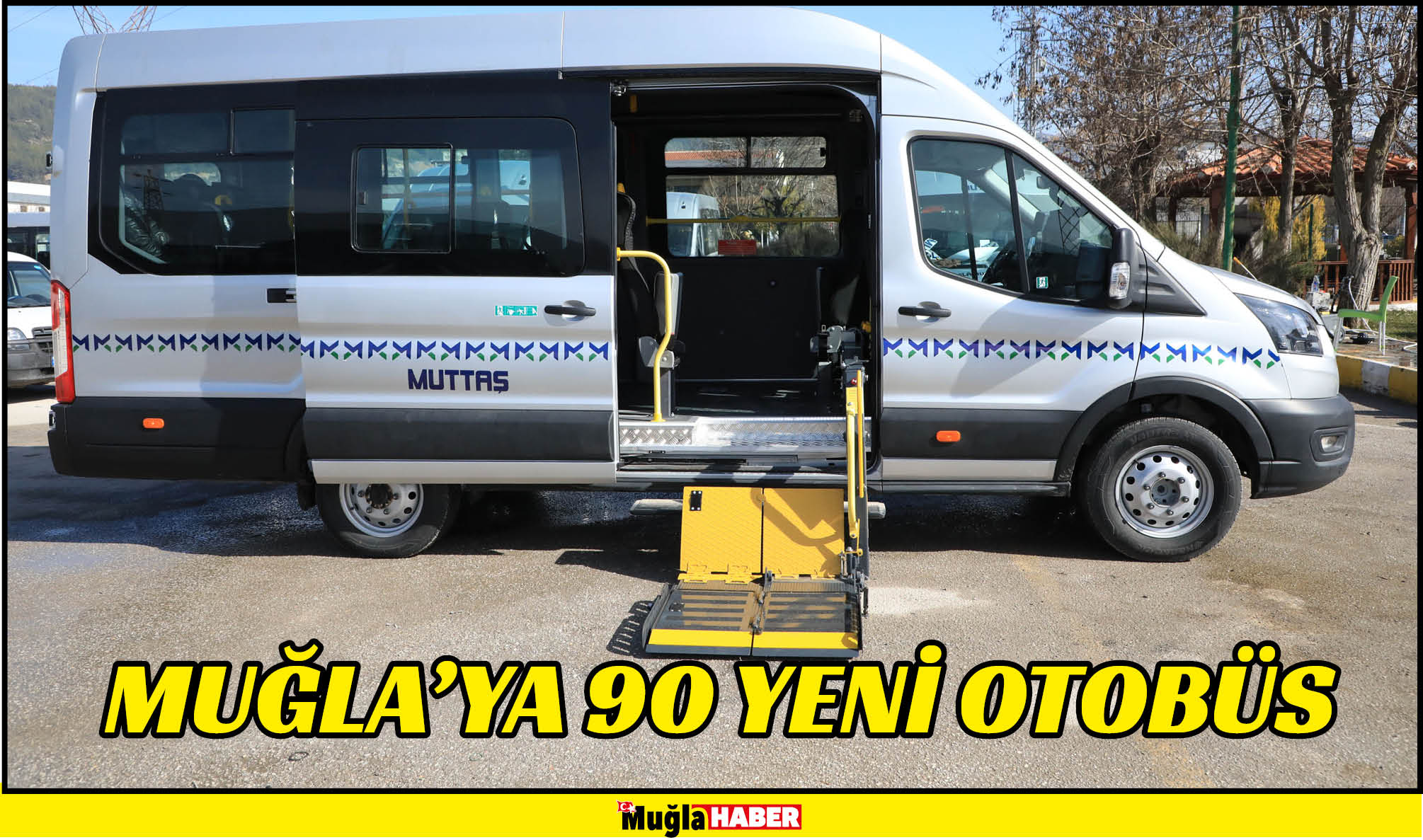 MUĞLA’YA 90 YENİ OTOBÜS