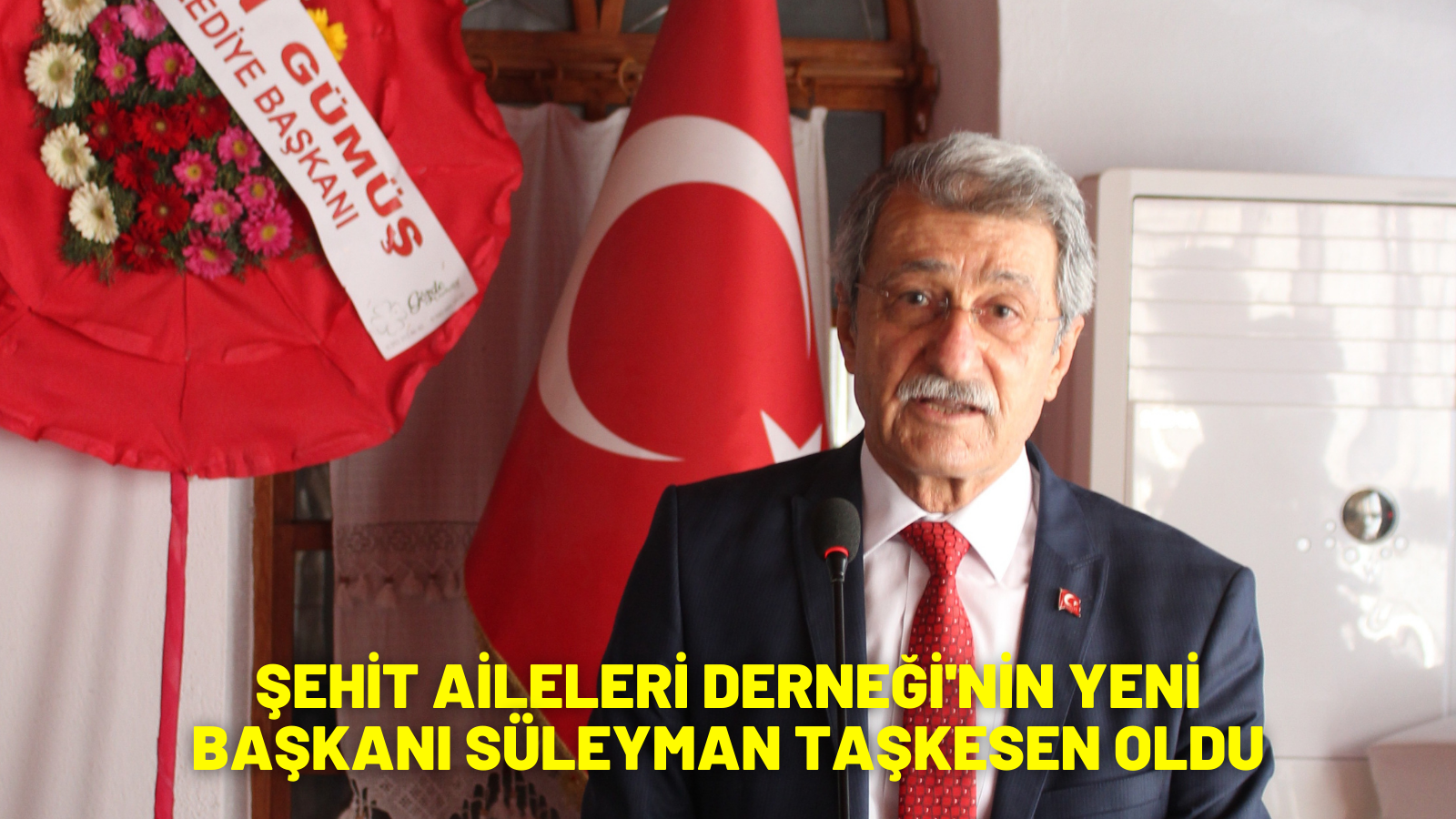 BAŞKAN YARDIMCISI TAŞKESEN BAŞKAN SEÇİLDİ