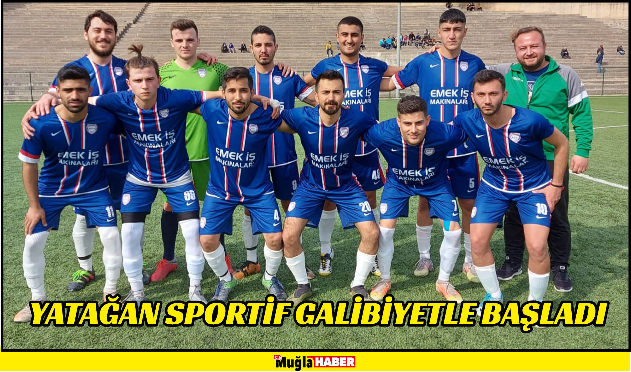 YATAĞAN SPORTİF GALİBİYETLE BAŞLADI